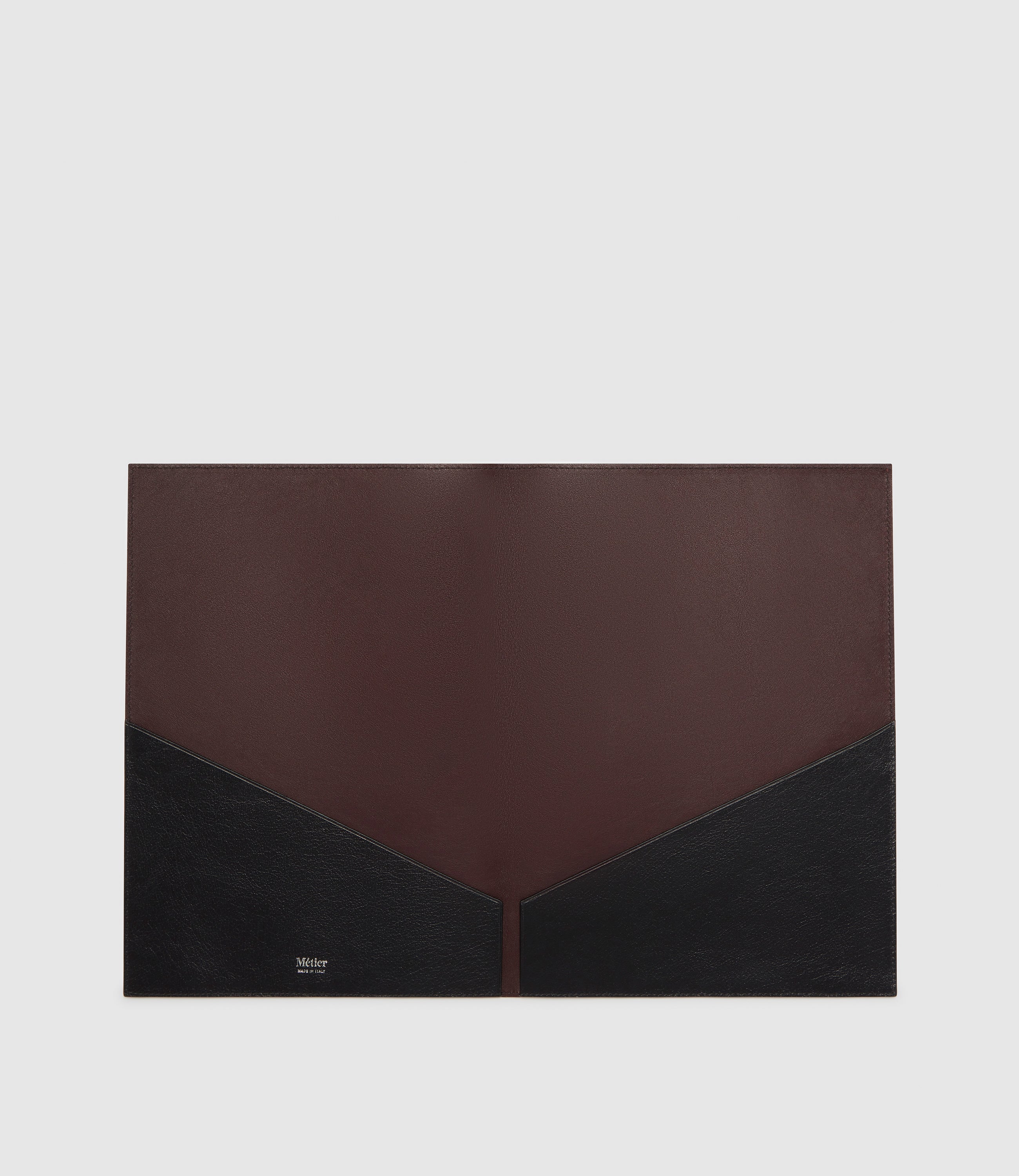 A4 Leather Folder Elvis Black - Image 2