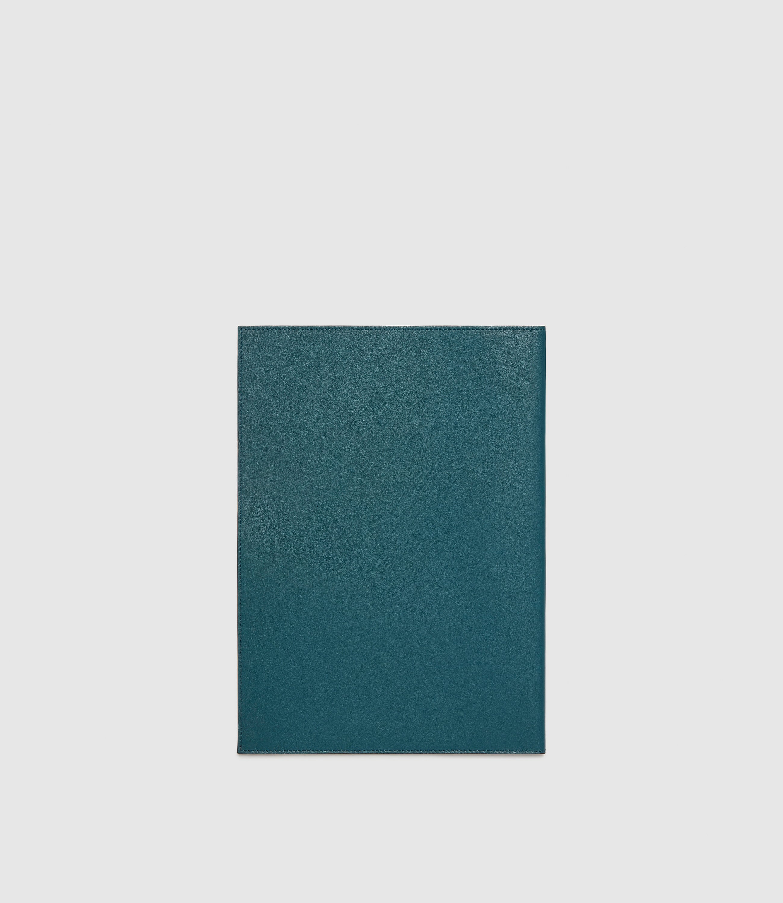 A4 Leather Folder Smooth Calfskin Lost At Sea - Image 3