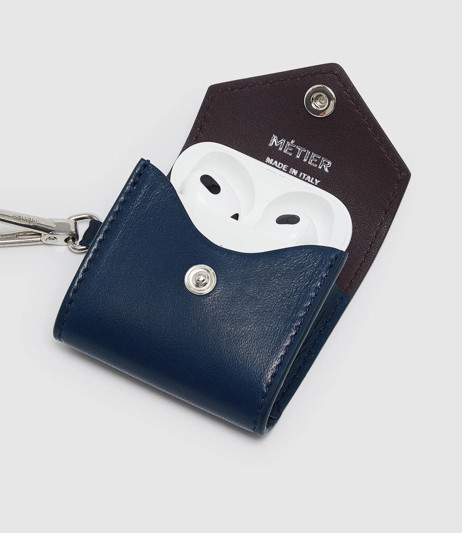 Airpods Case Buttery Nappa Sapphire - Image 2