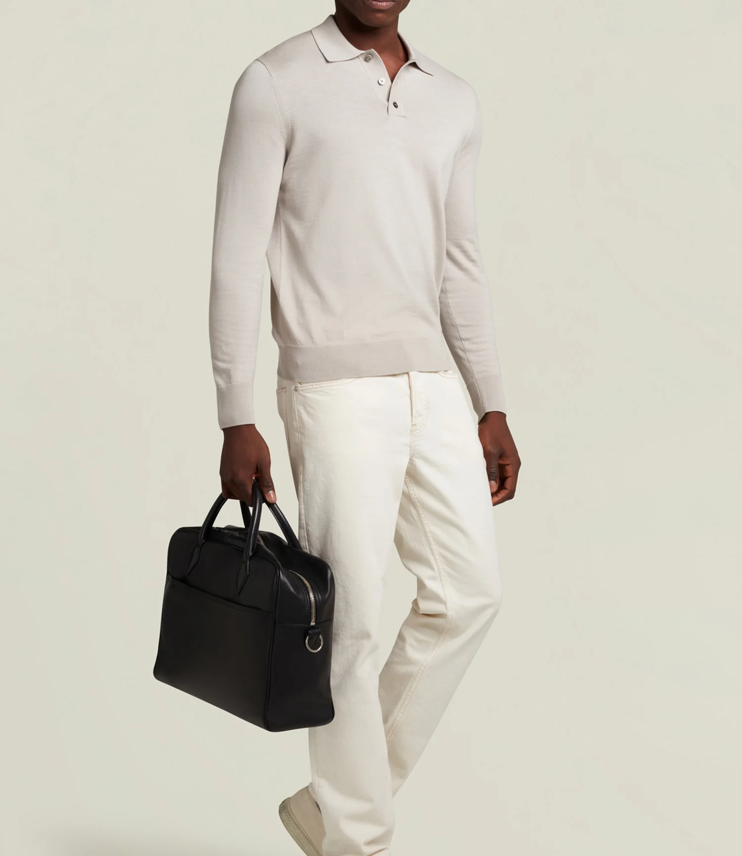 Closer All Day Briefcase Atelier Calfskin Black - Image 5