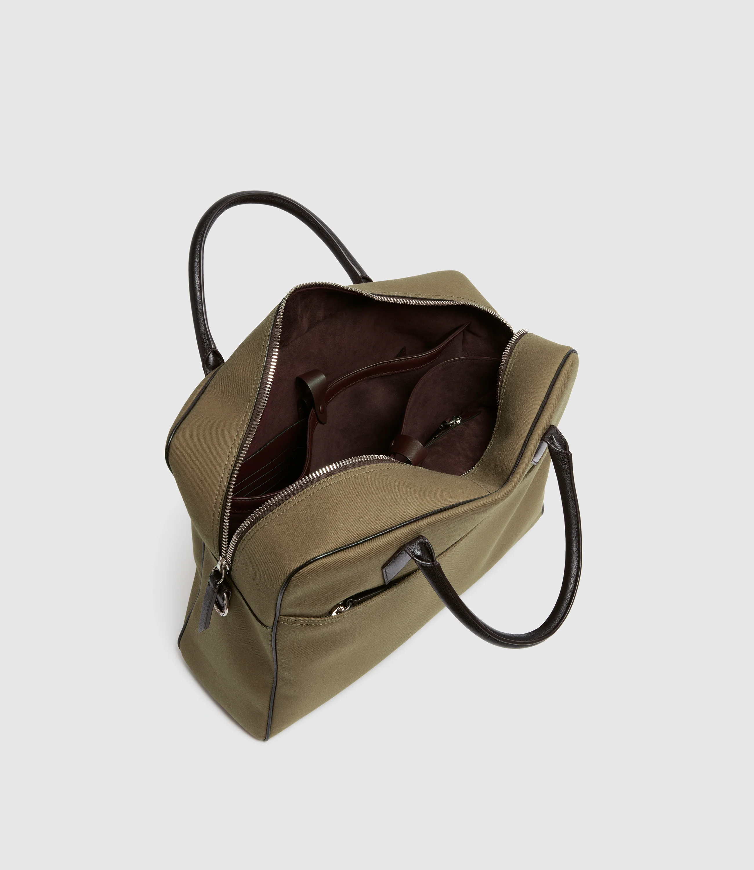 Closer All Day Briefcase Military Twill Khaki - Image 4