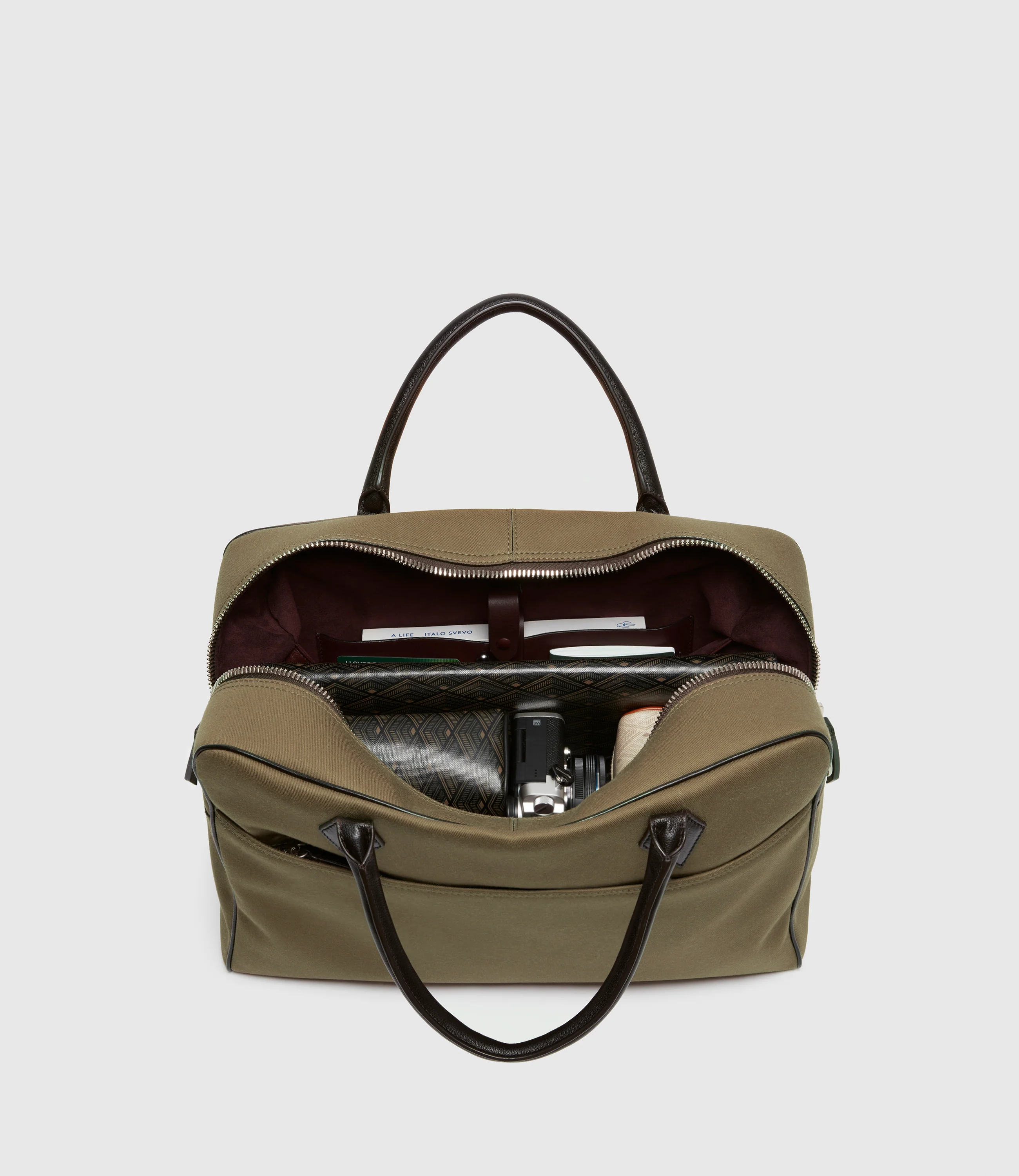 Closer All Day Briefcase Military Twill Khaki - Image 7