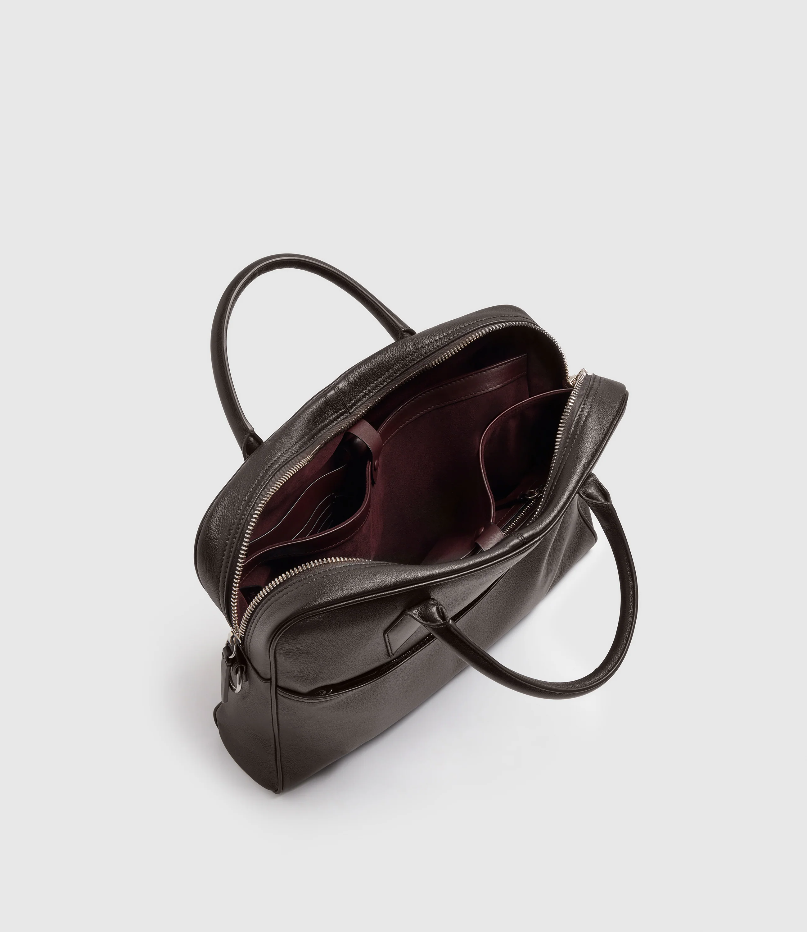 Closer Slim Briefcase Buffalo Cacao - Image 2