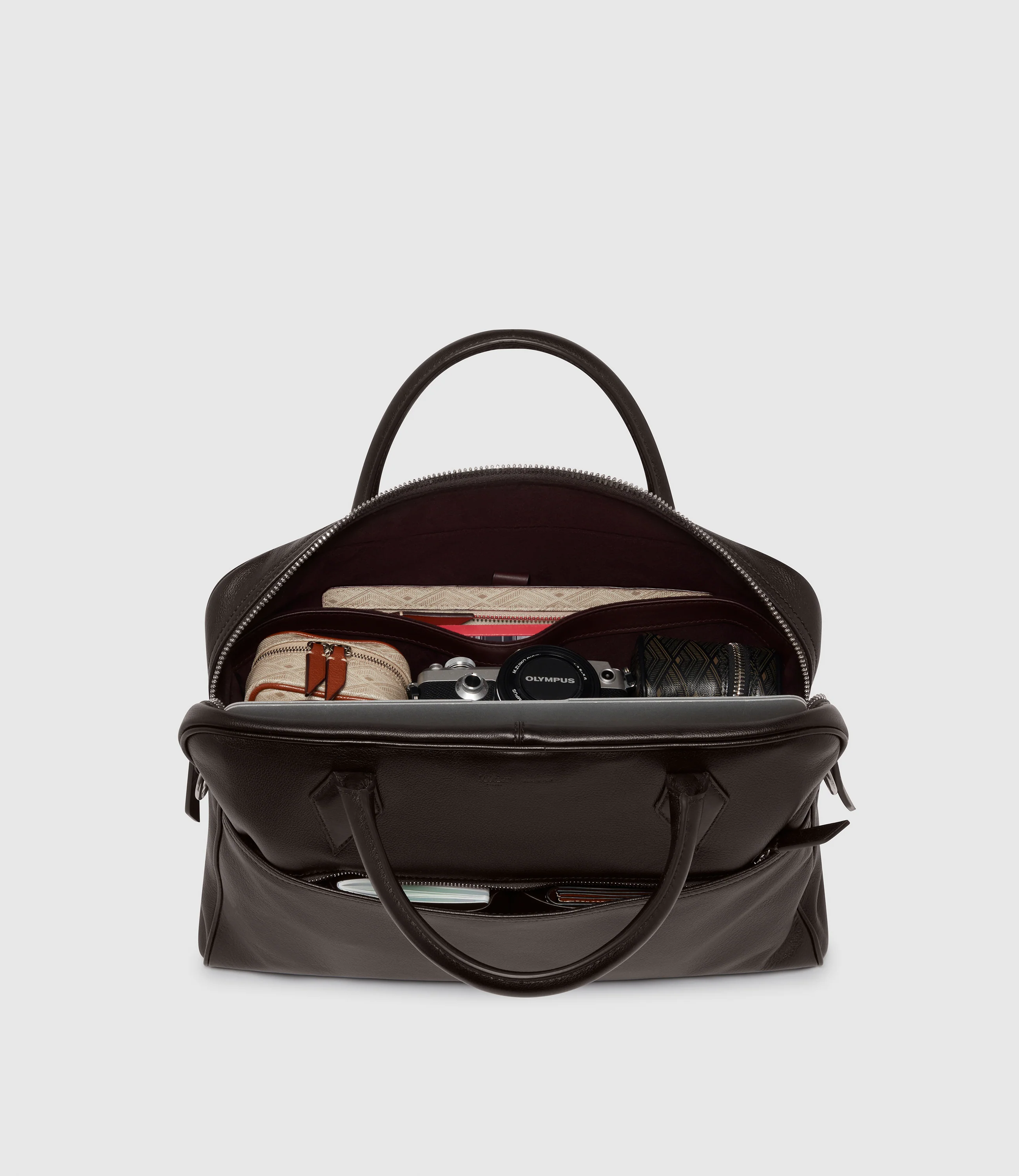 Closer Slim Briefcase Buffalo Cacao - Image 6