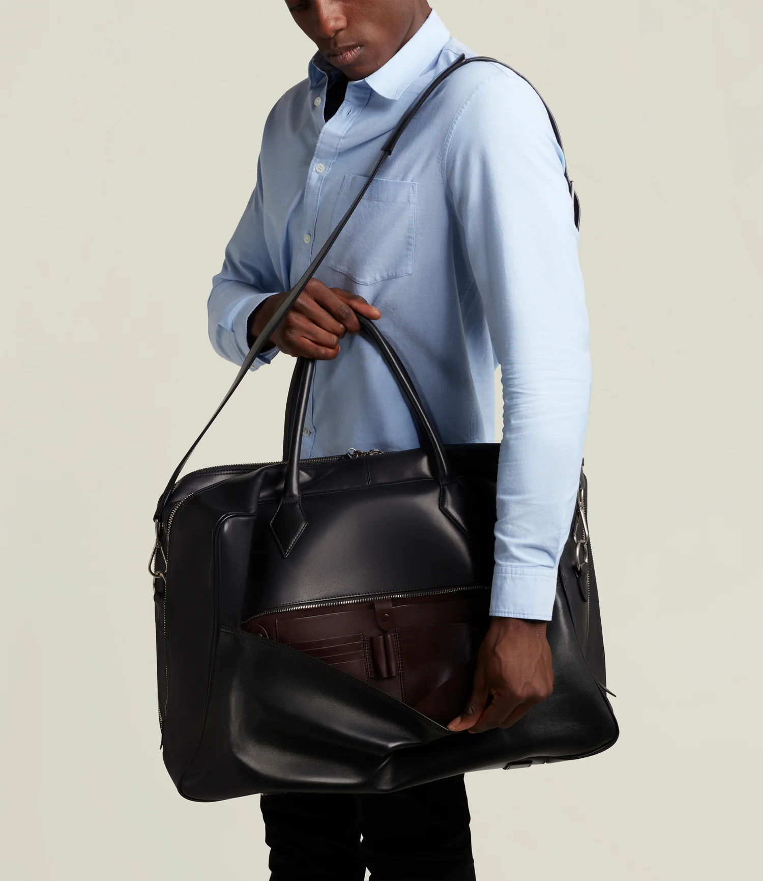 Closer Weekend Bag Atelier Calfskin Black - Image 7