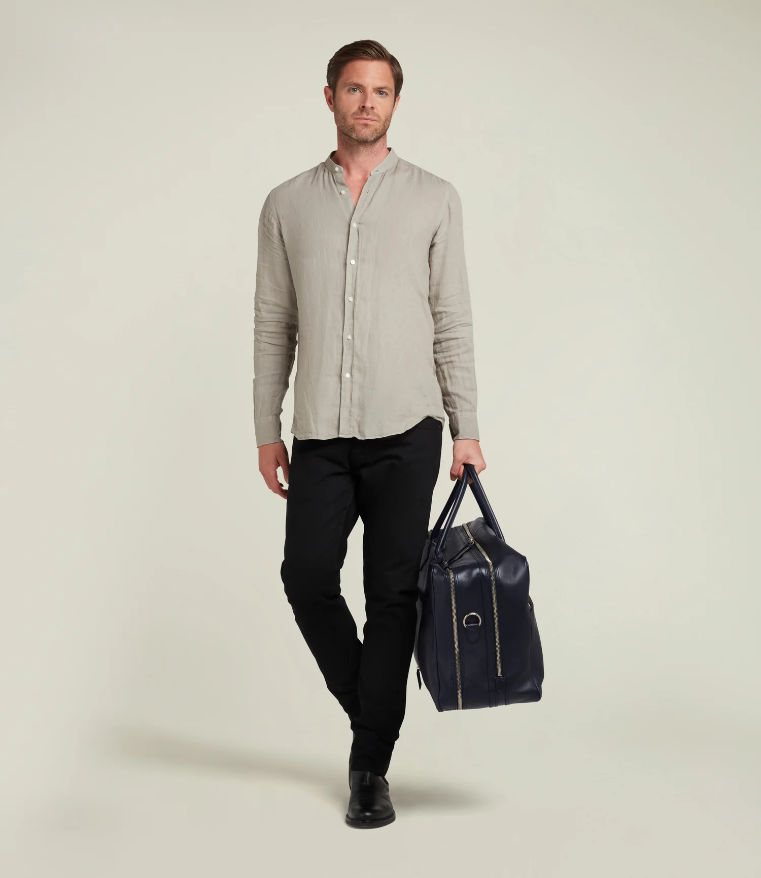 Closer Weekend Bag Buffalo Deep Navy - Image 4