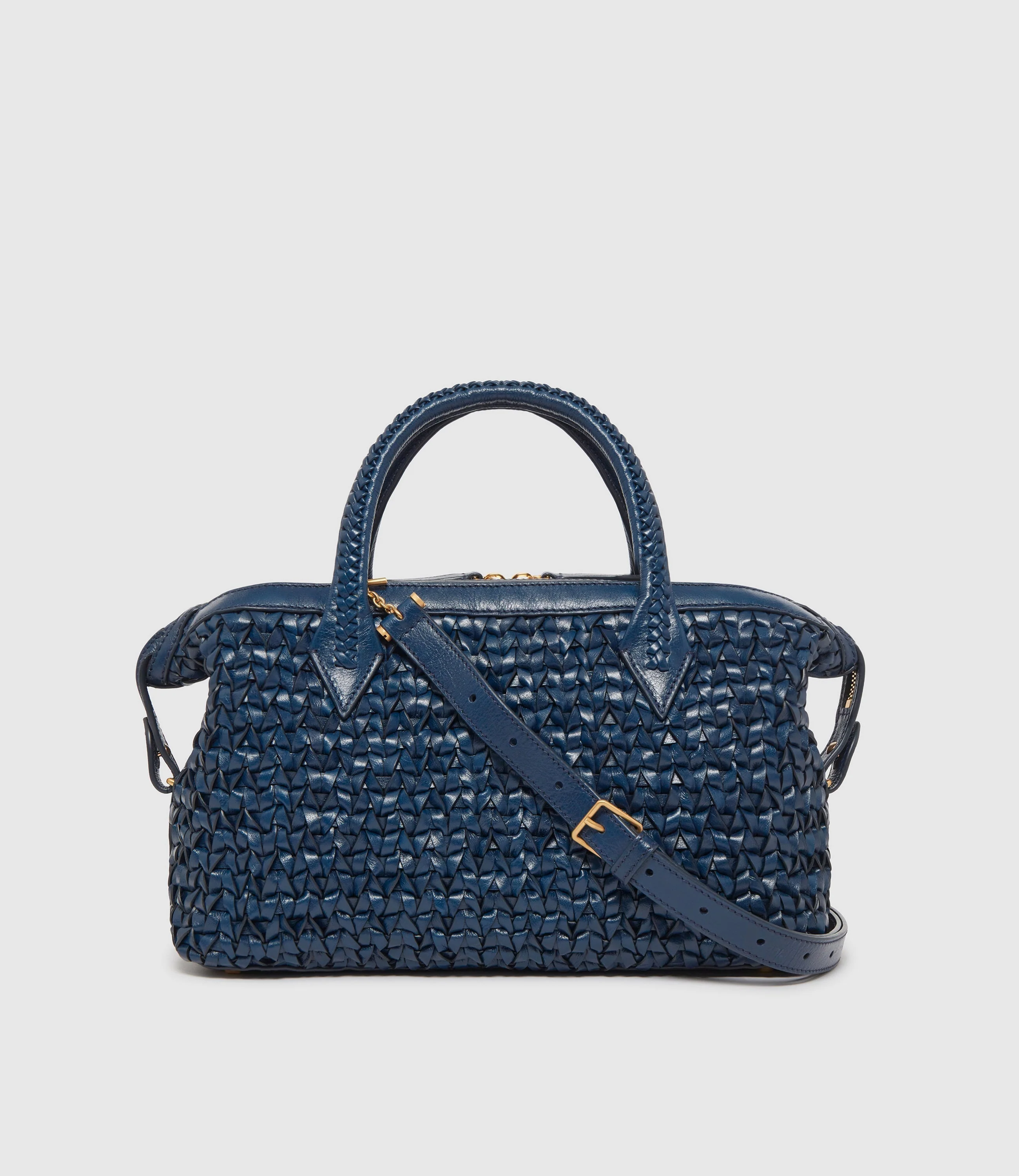 Collector's Edition: Vérité City Small Meribel Woven Sapphire 8/10