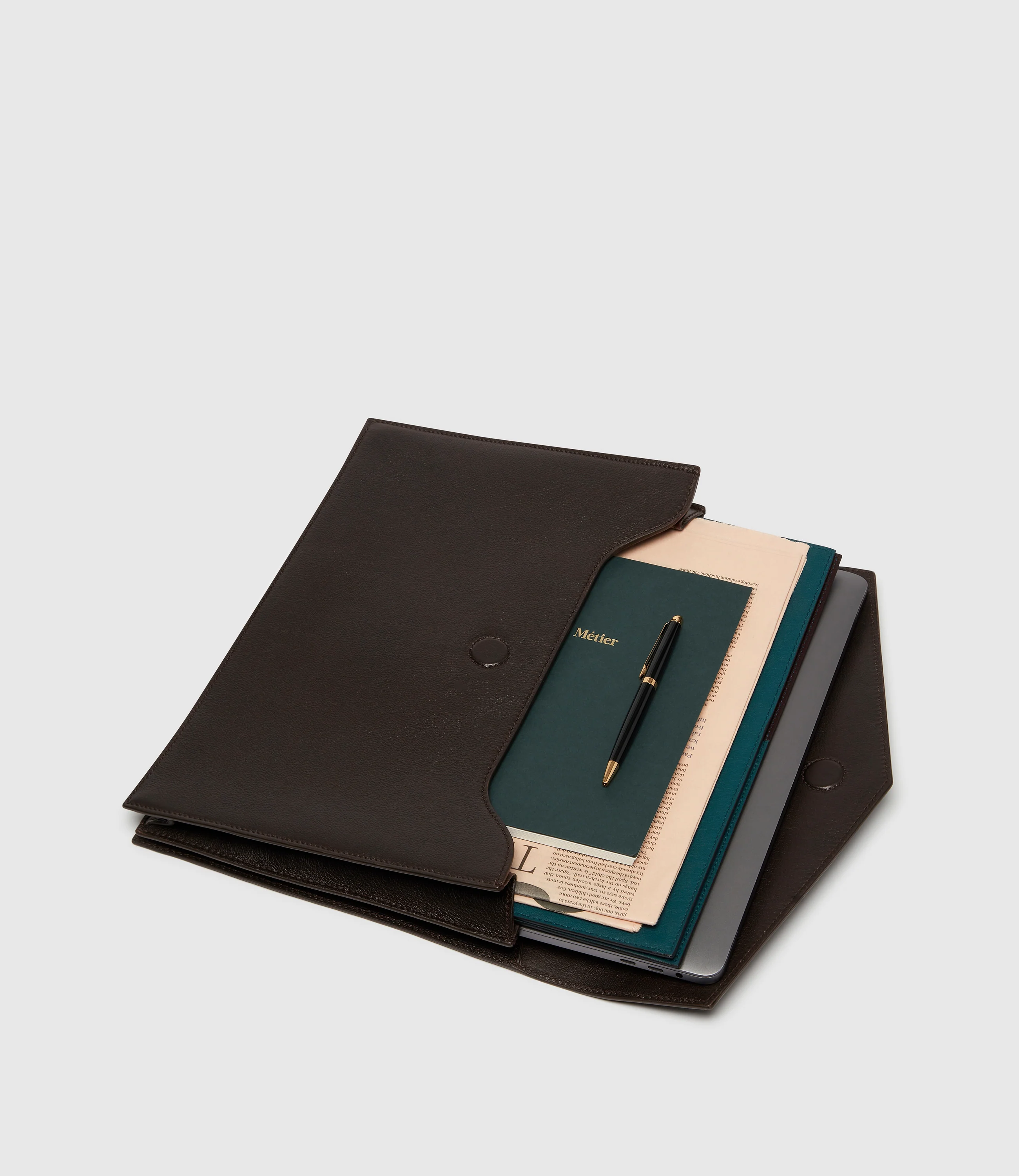 Double Document Folio Elvis Cacao - Image 3