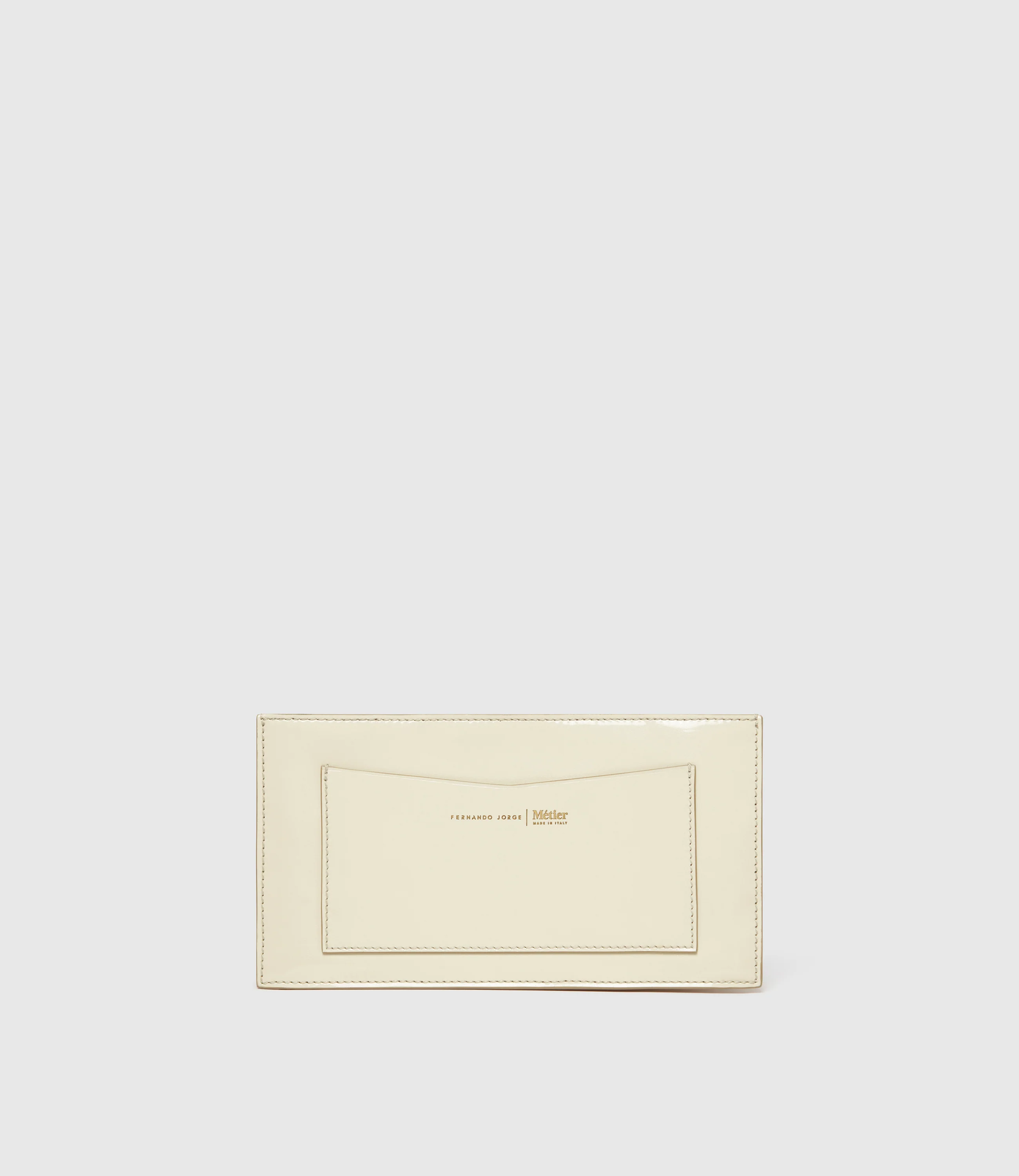 Fernando Jorge | Métier Ease Glossy Calfskin White Sand - Image 3