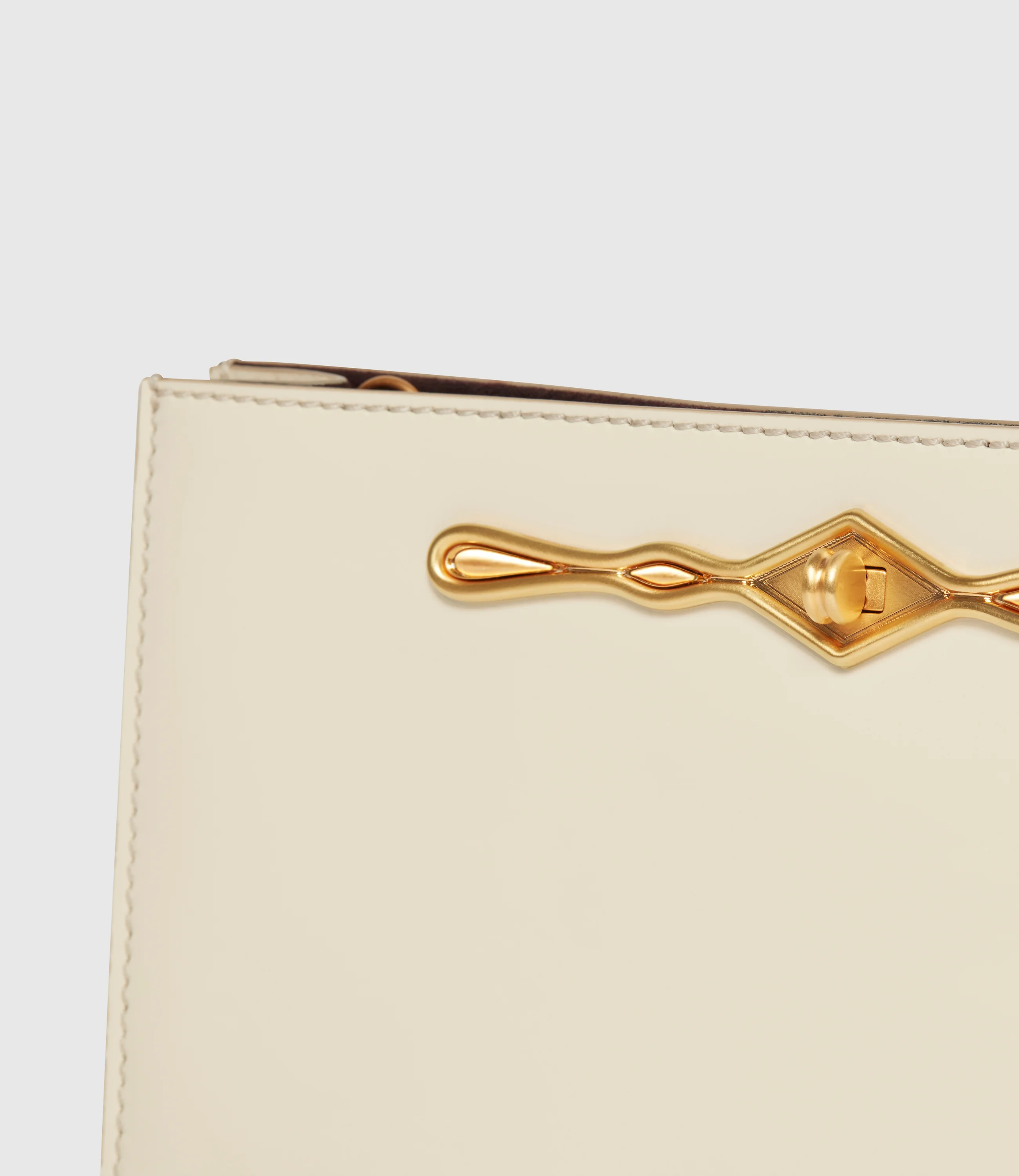 Fernando Jorge | Métier Ease Glossy Calfskin White Sand - Image 4