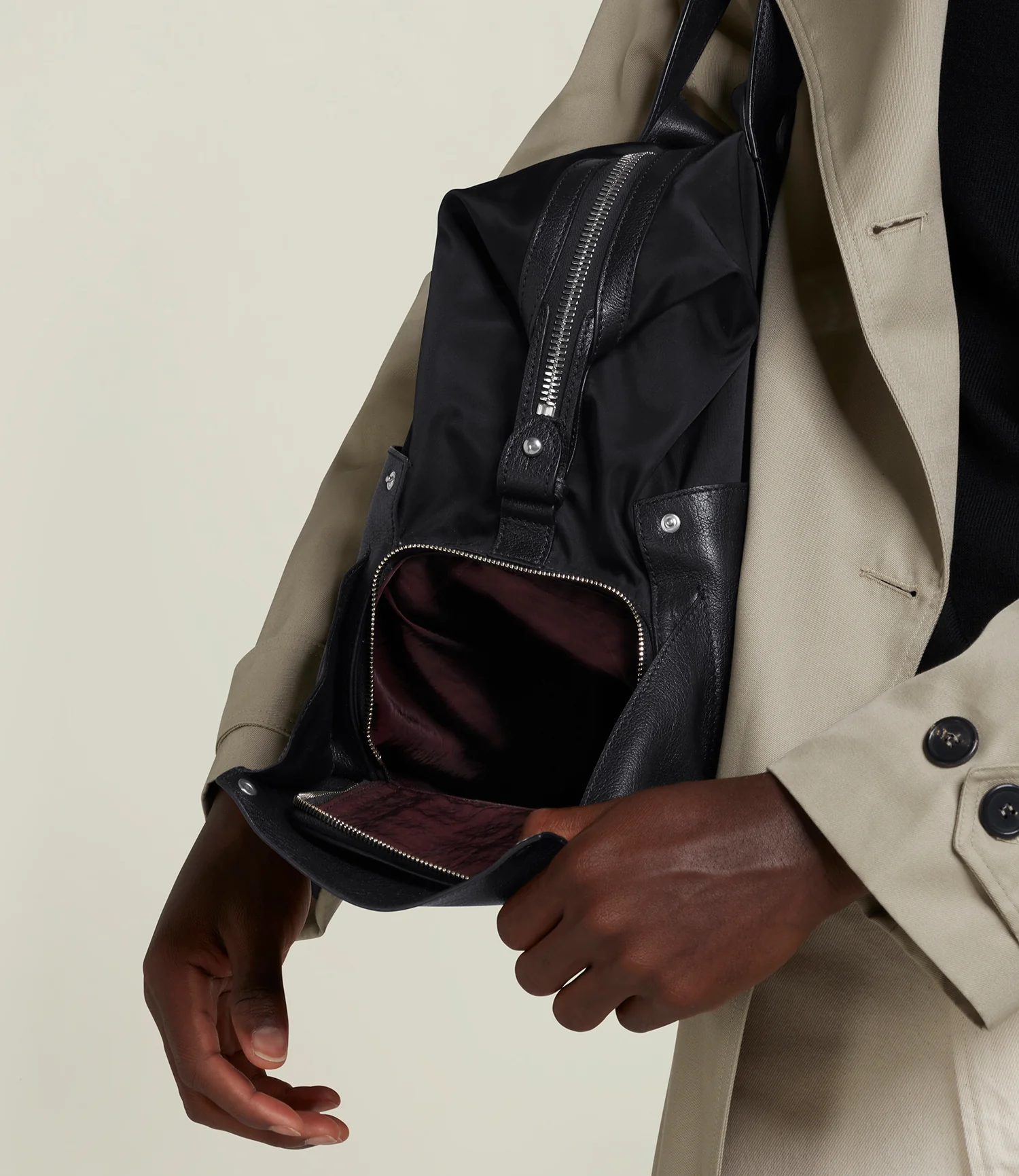 Heist Duffle Nylon Black - Image 5