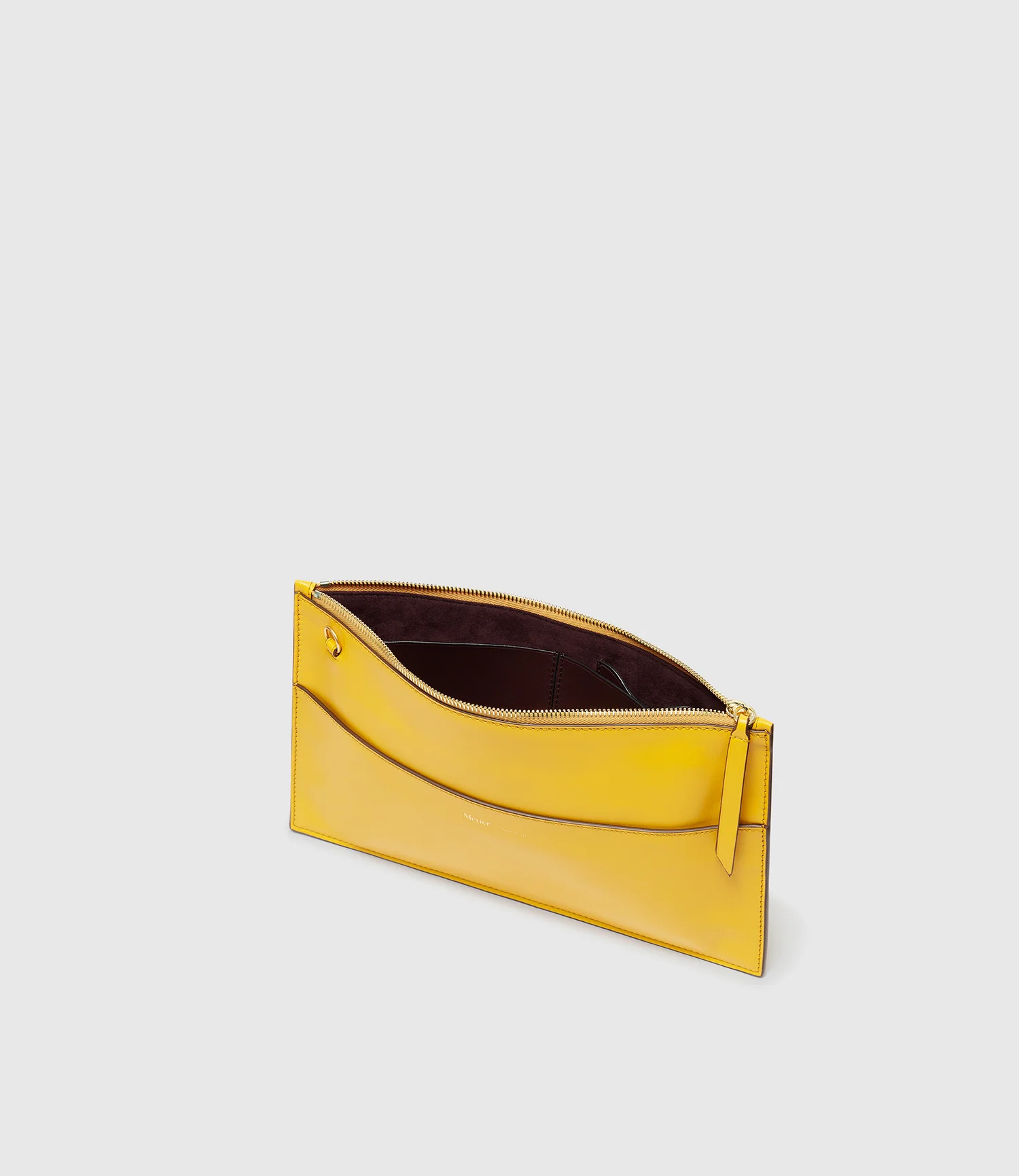 Incognito Clutch Nappa Plongè Calfskin Izamal Yellow - Image 2