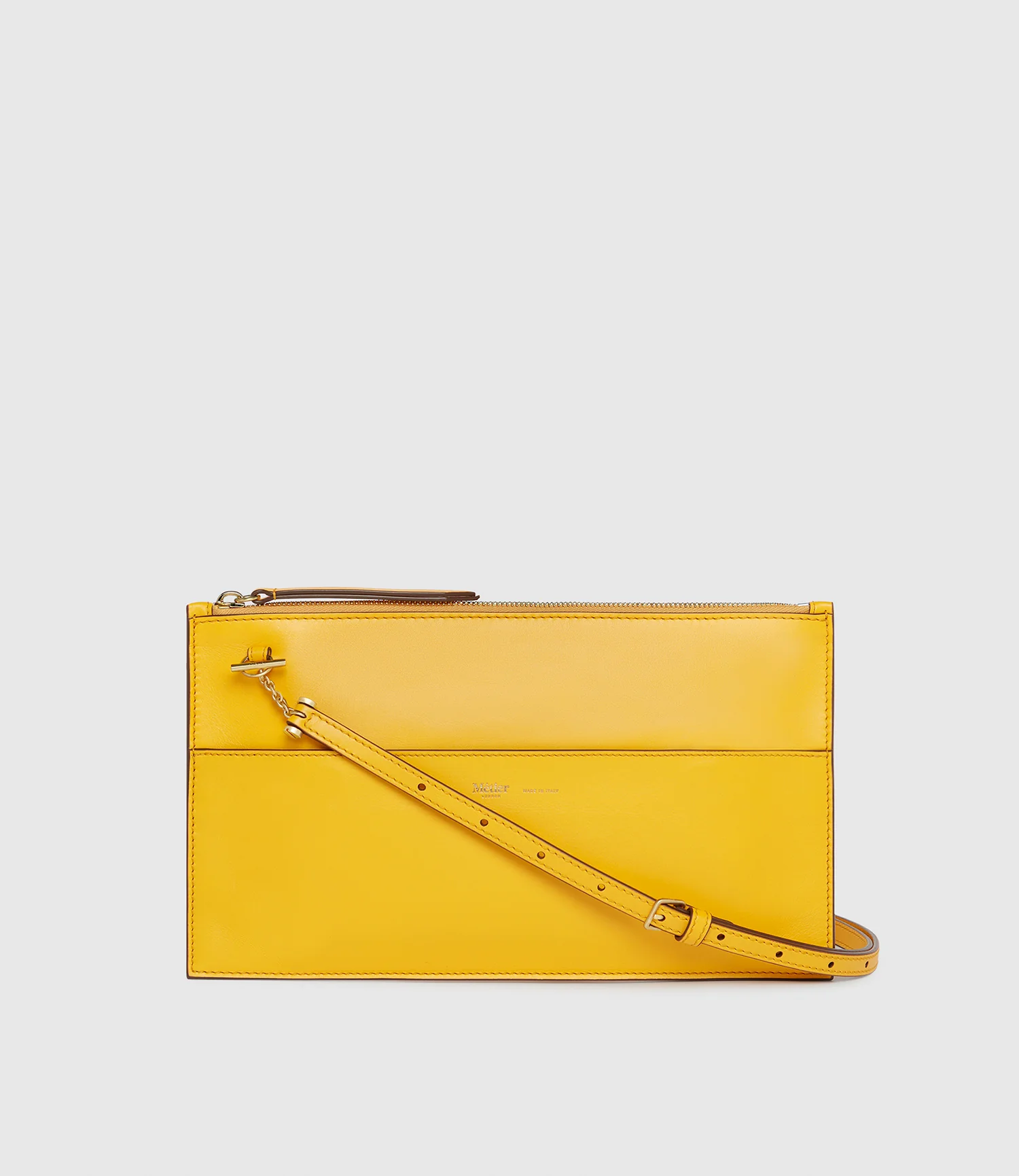 Incognito Clutch Nappa Plongè Calfskin Izamal Yellow - Image 3
