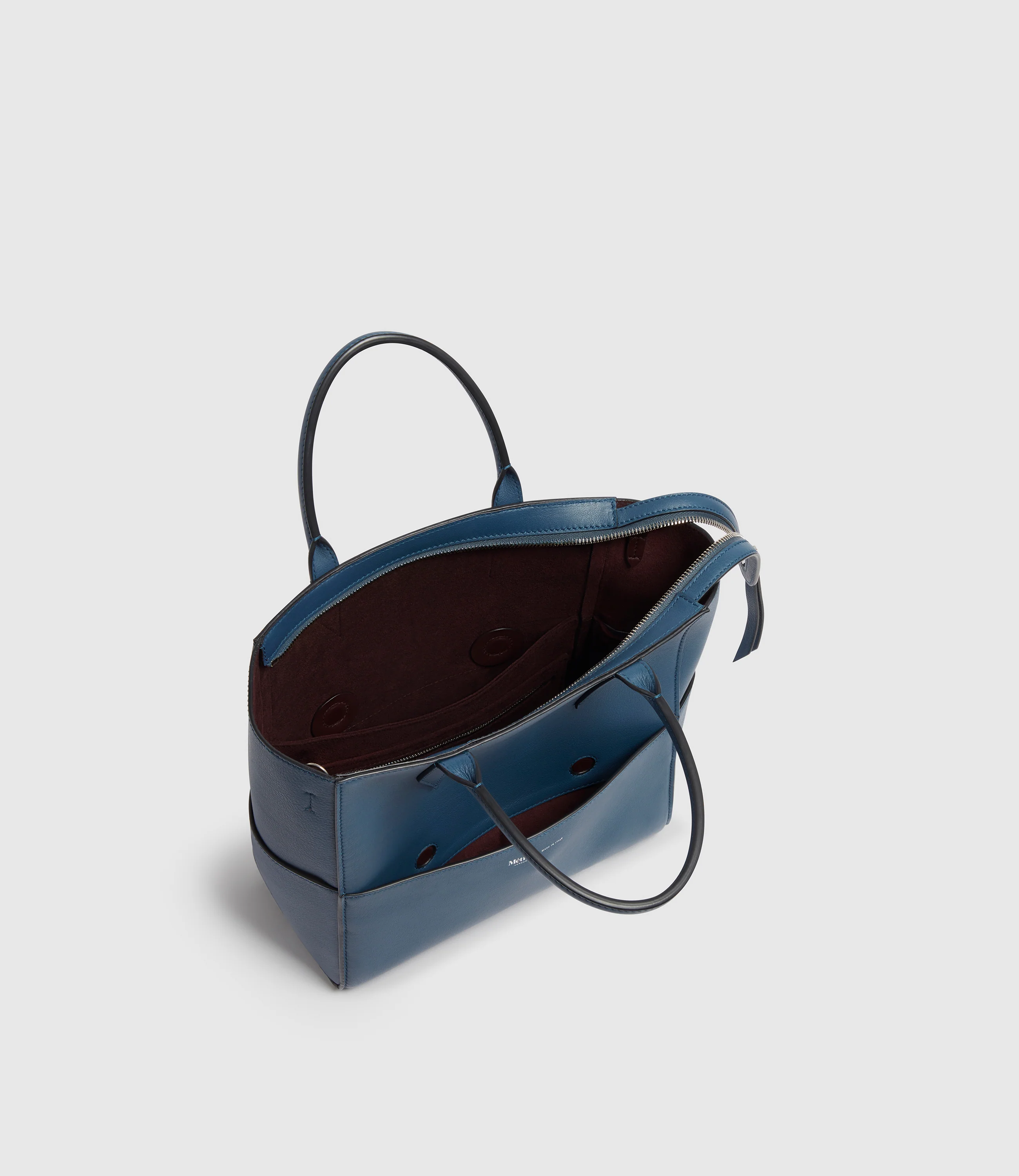 Incognito Crossbody Cabas Smooth Calfskin Storm - Image 3