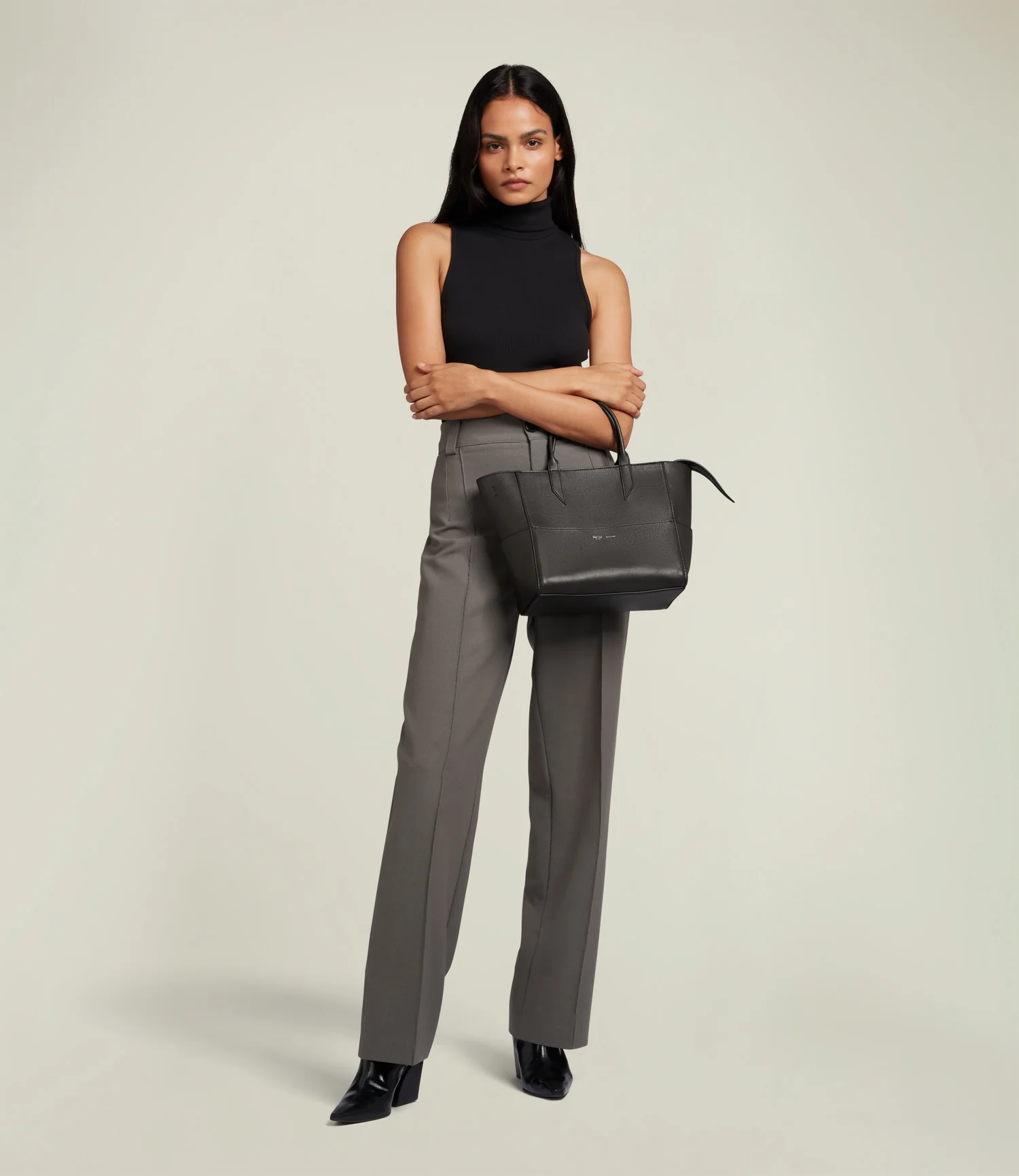 Incognito Crossbody Cabas Elvis Anthracite - Image 4