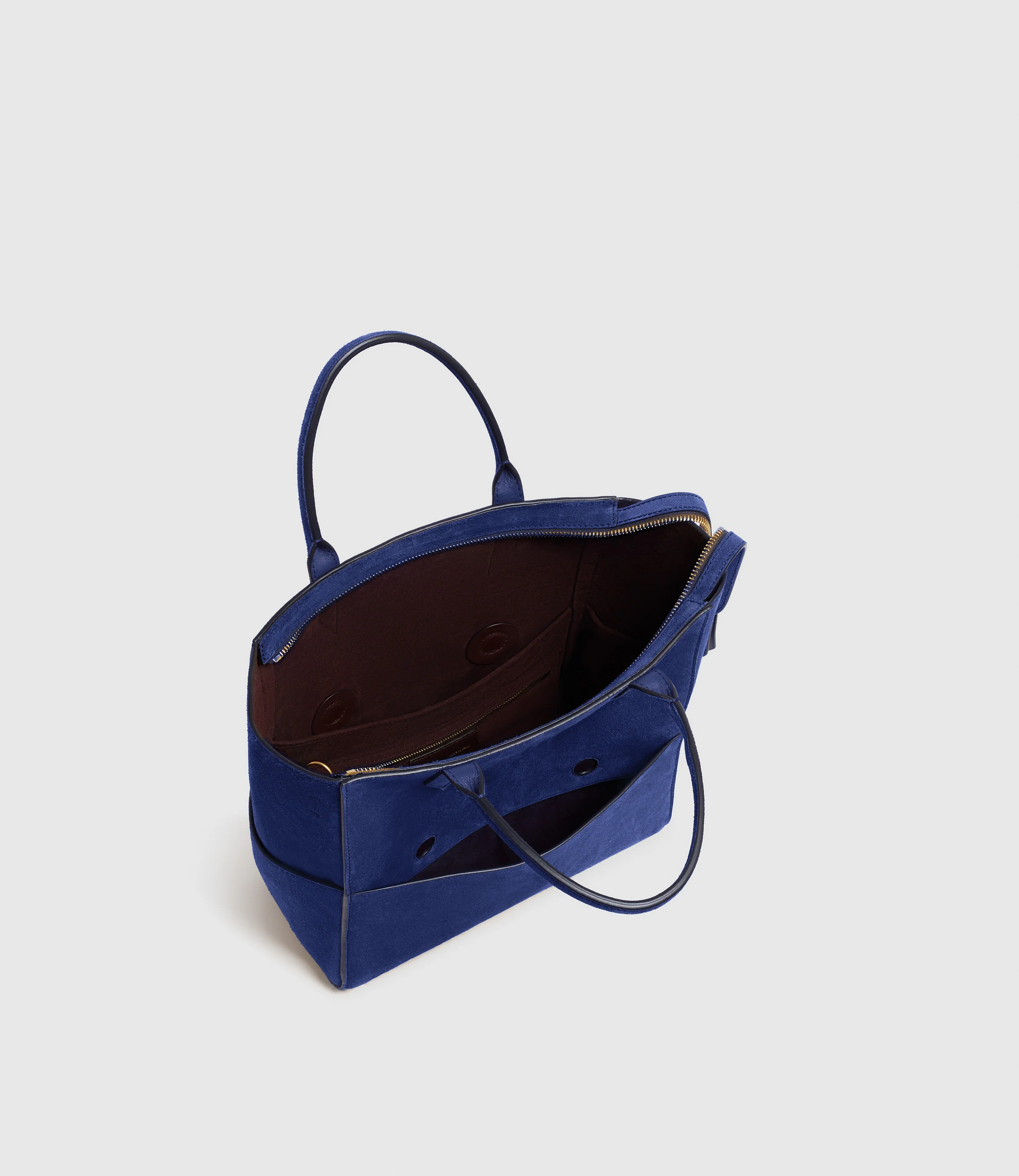 Incognito Crossbody Suede Navy - Image 3