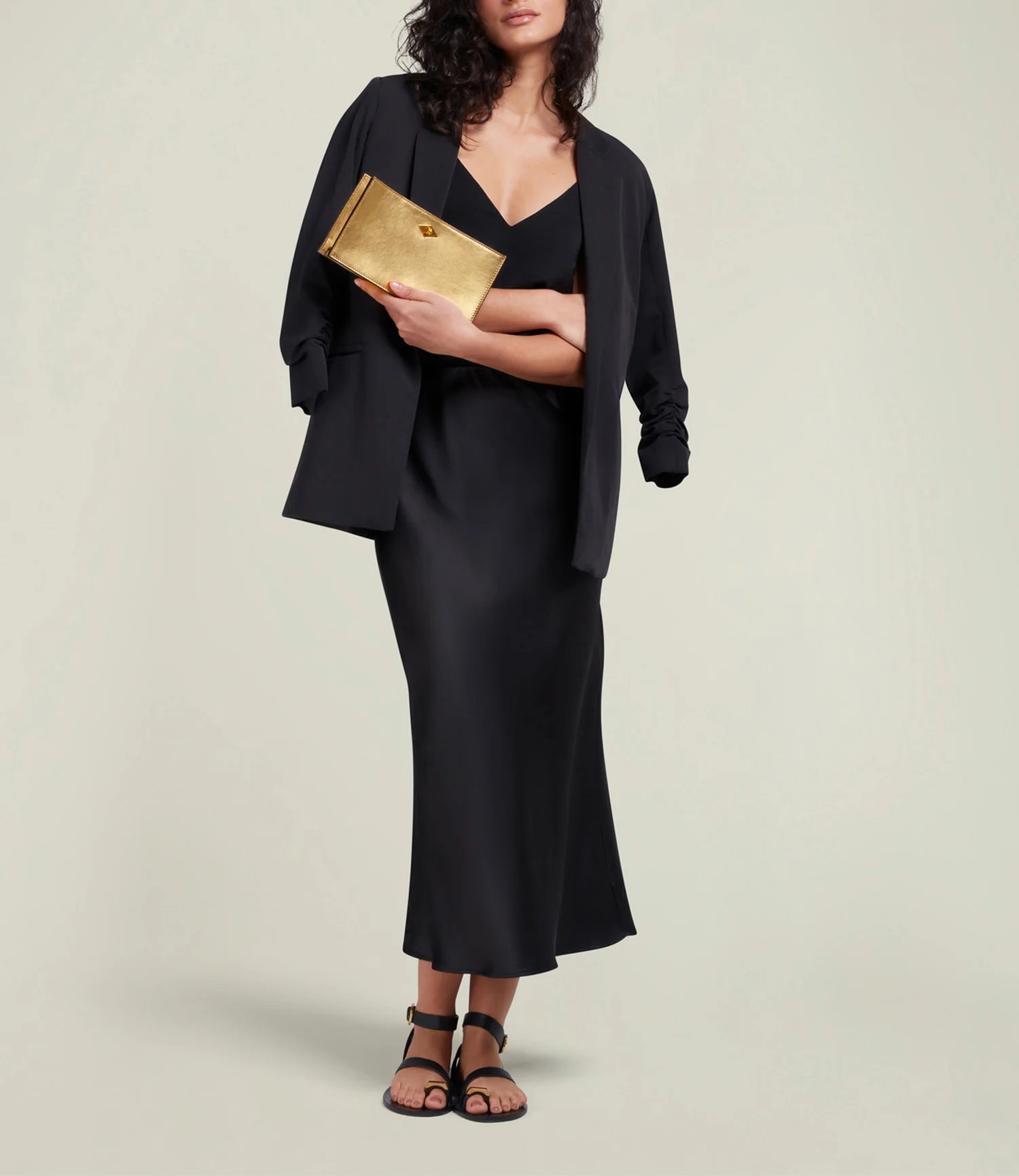 ISSIMO | Métier Ease Metallic Calfskin Gold - Image 4
