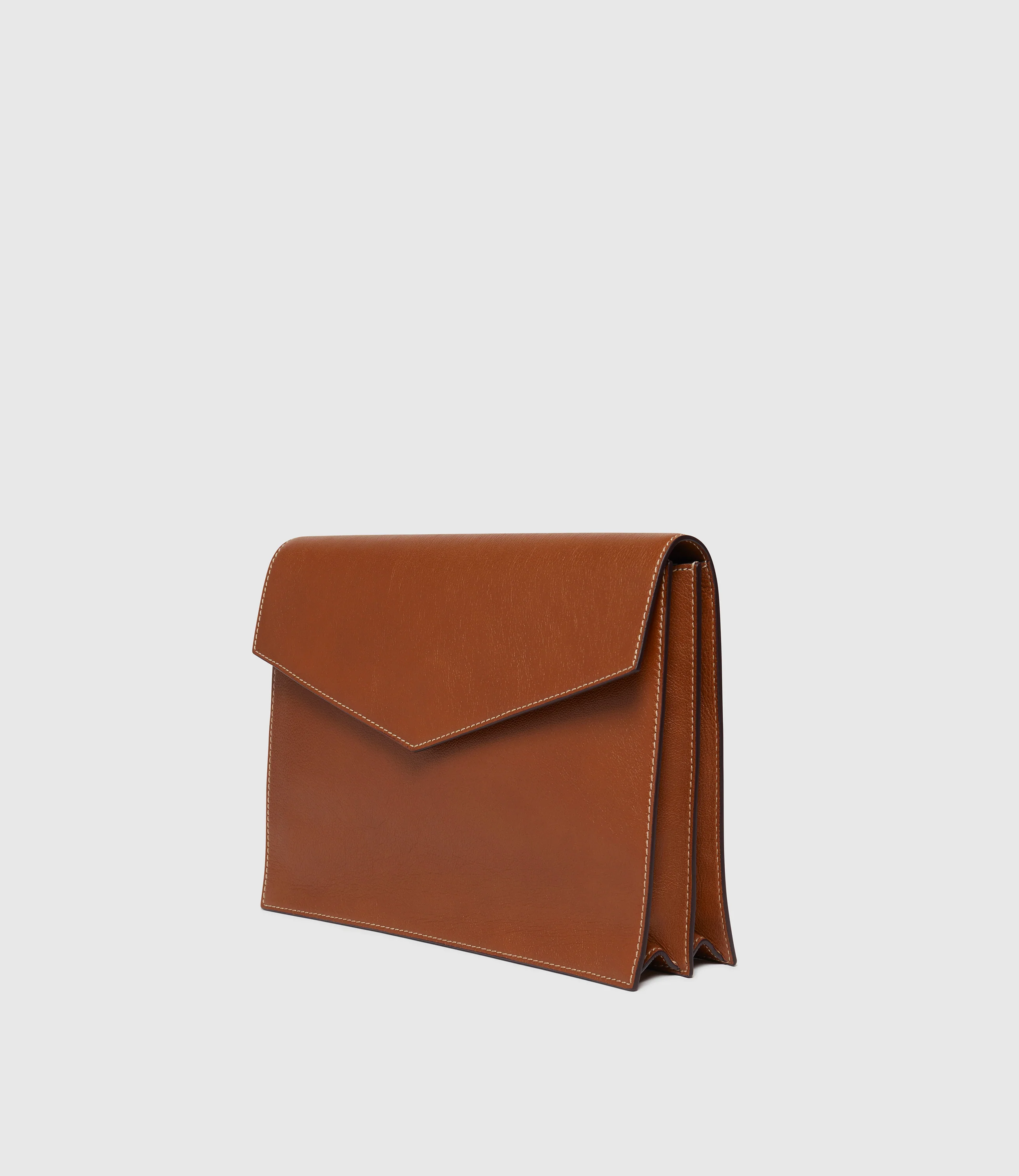 Double Document Folio Buffalo Cognac - Image 2