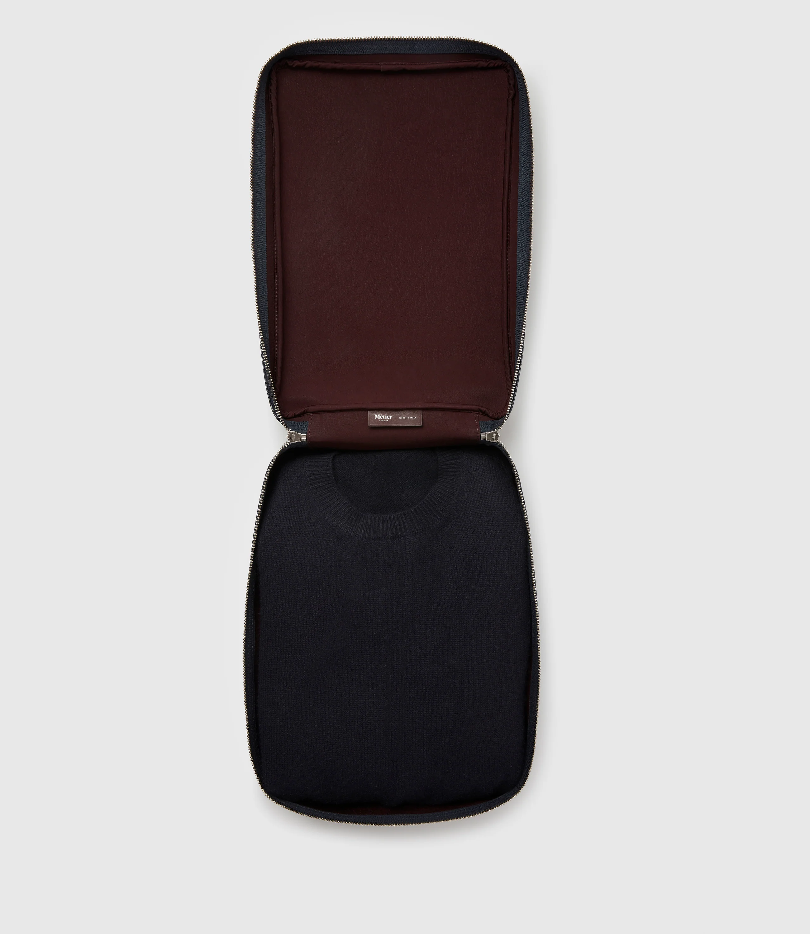 Large Travel Organiser Signature Canvas Navy - Image 4