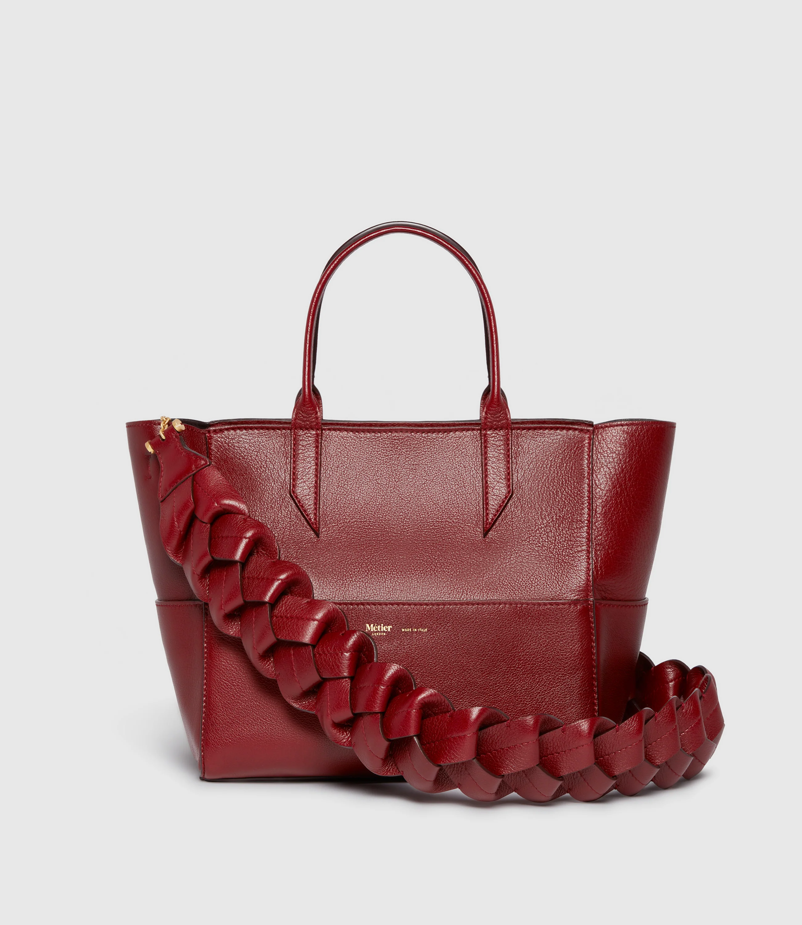 Loose Braided Strap Buffalo Dark Cherry - Image 3