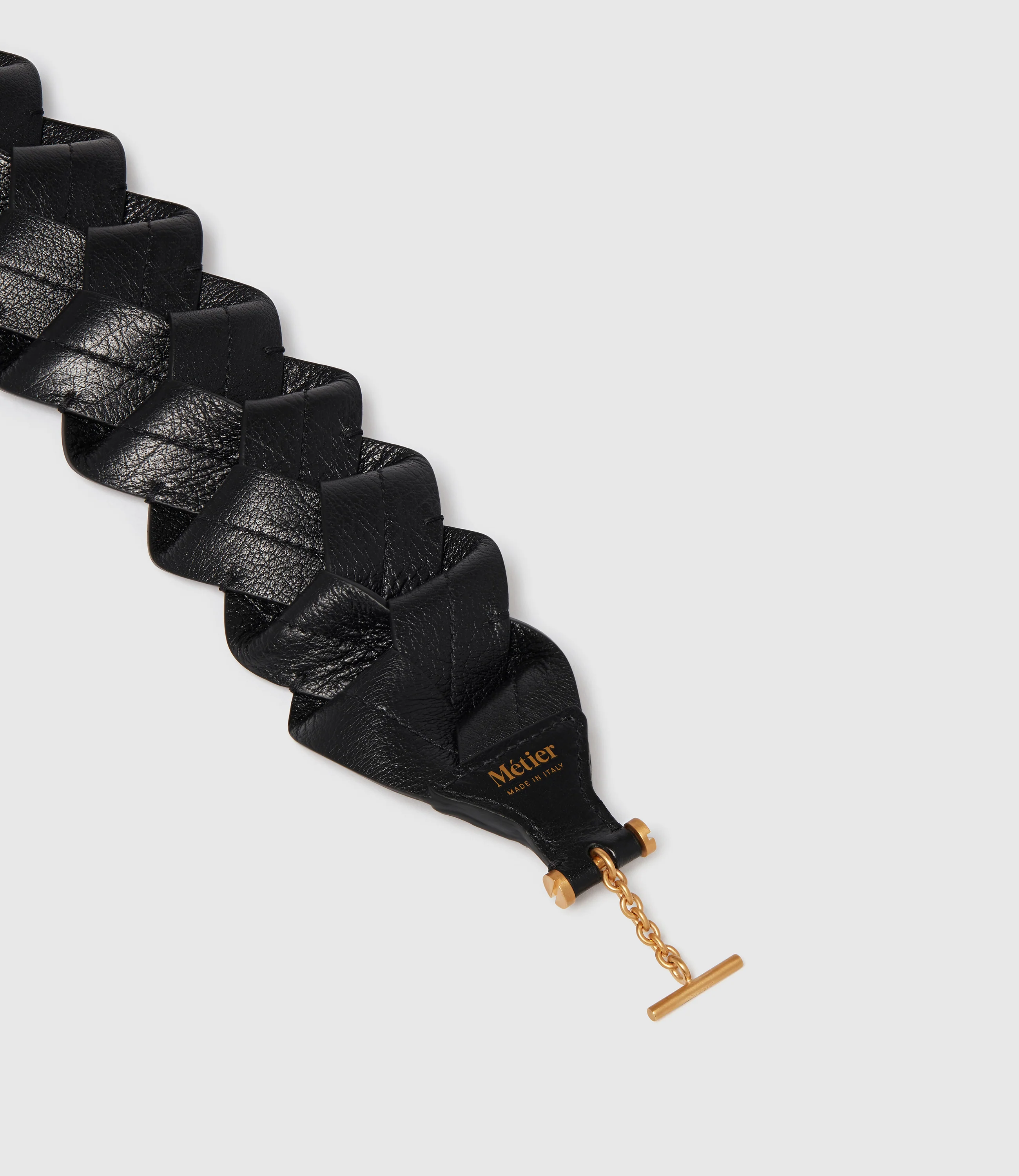 Loose Braided Strap Elvis Black - Image 2