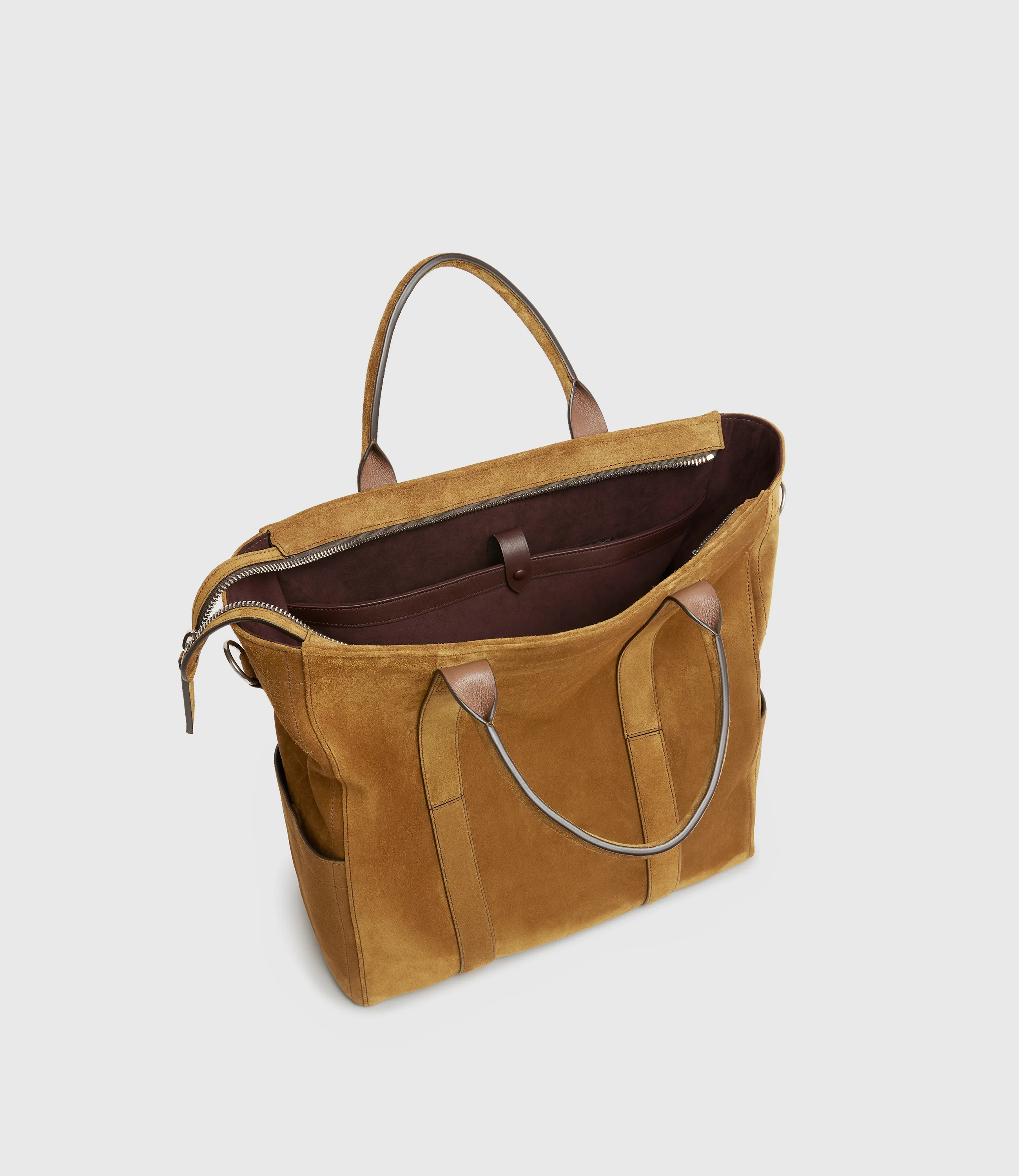 Mariner Zippered Tote Suede Marrakech - Image 2