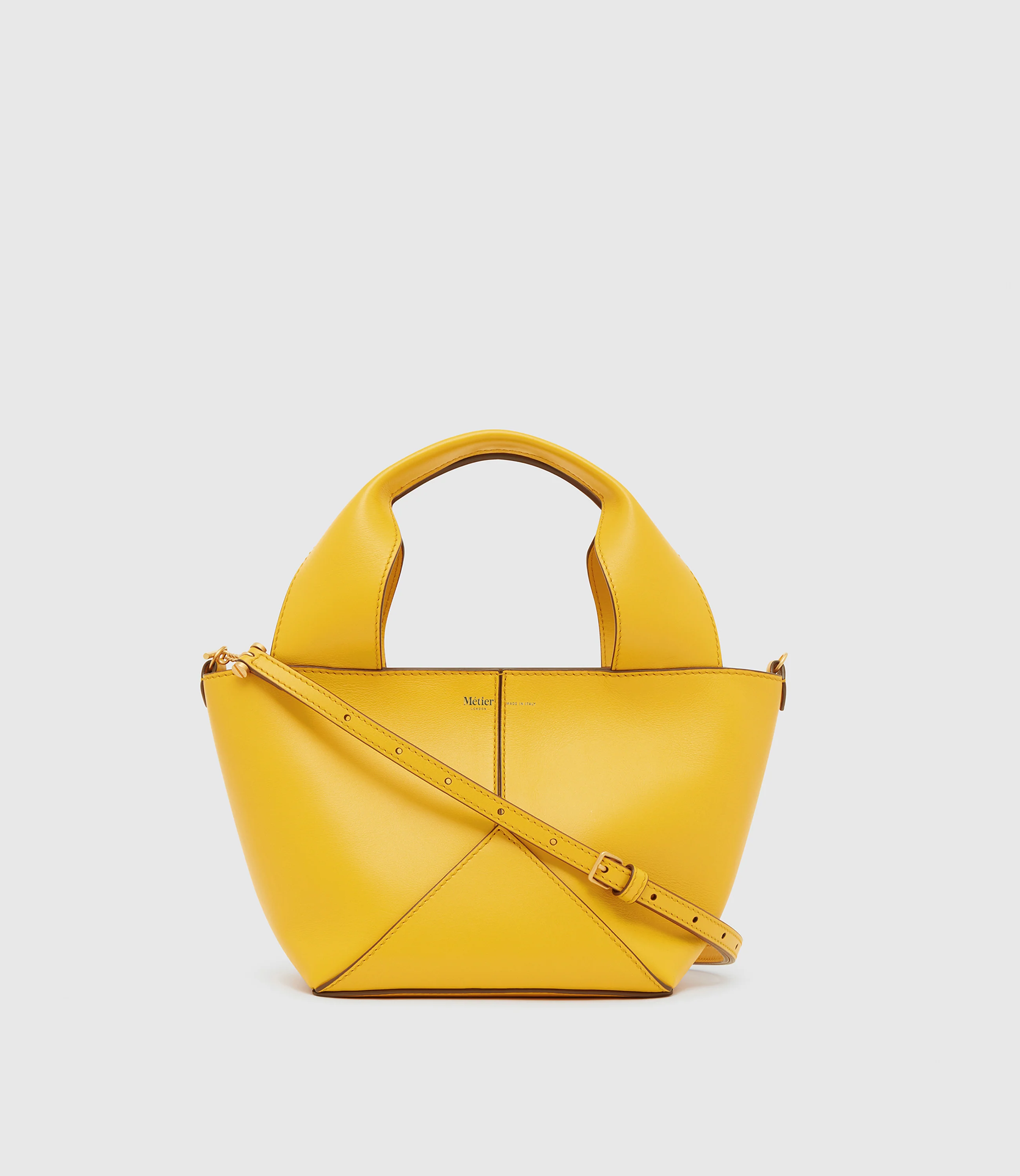 Market Mini Nappa Plongé Calfskin Izamal Yellow - Image 4
