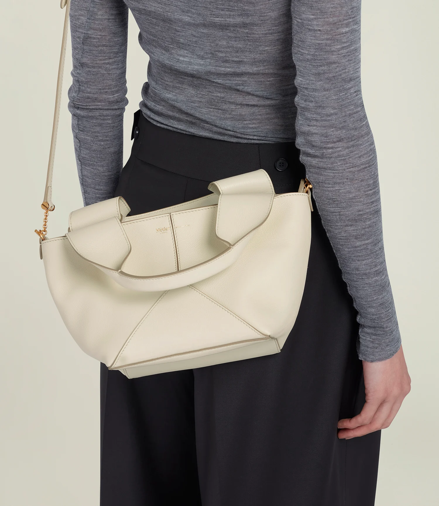 Market Mini Smooth Calfskin White Sand - Image 7