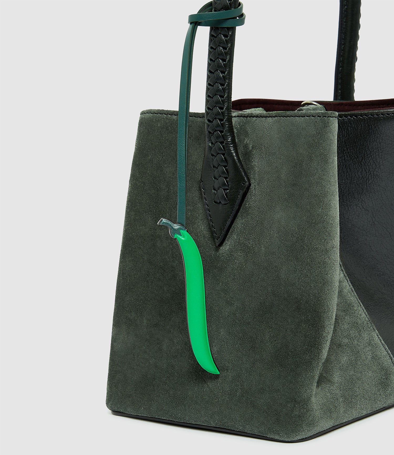 Métier x Gohar World Vérité Mini Elvis with Suede Racing Green with Emerald - Image 2