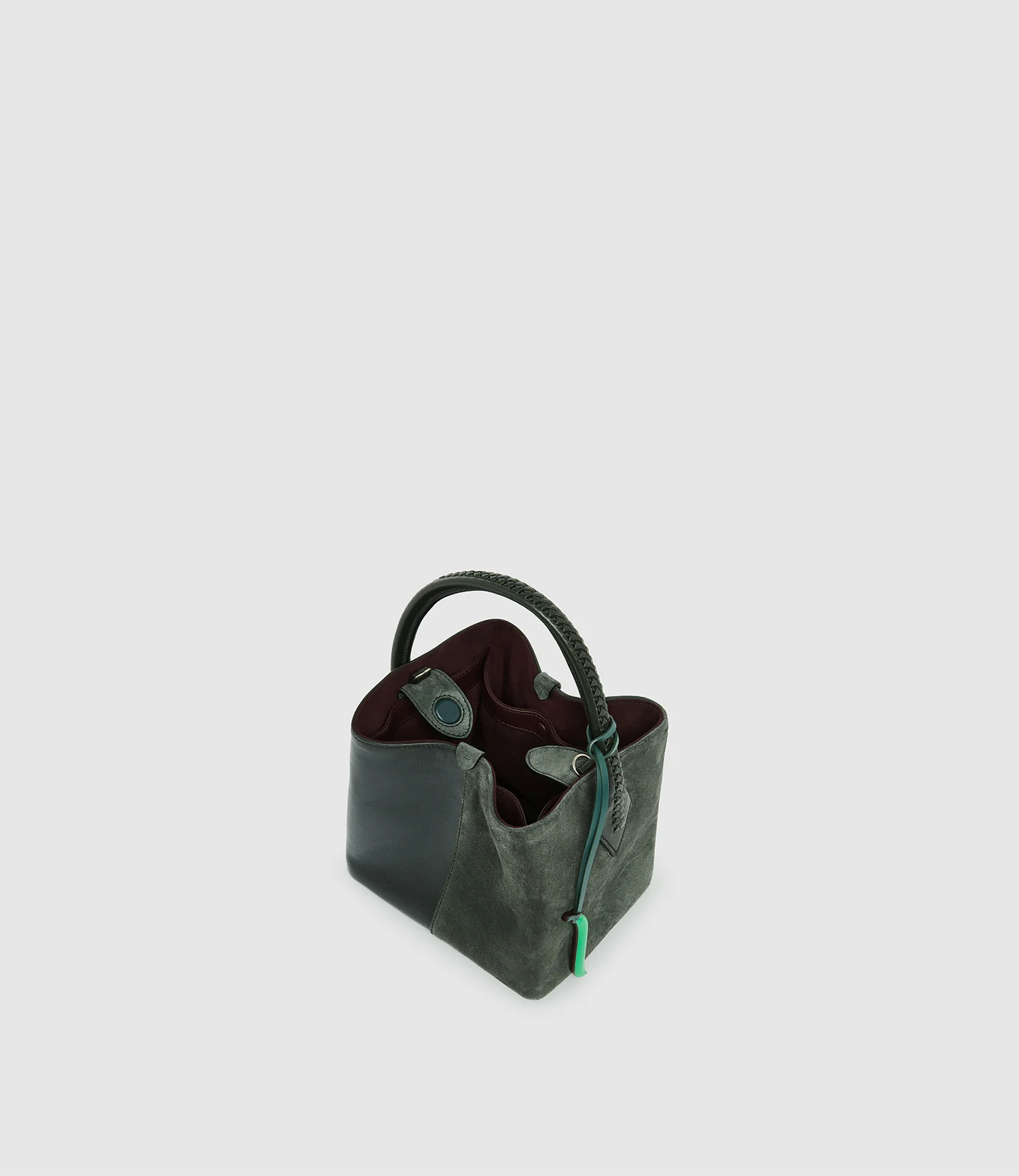 Métier x Gohar World Vérité Mini Elvis with Suede Racing Green with Emerald - Image 3