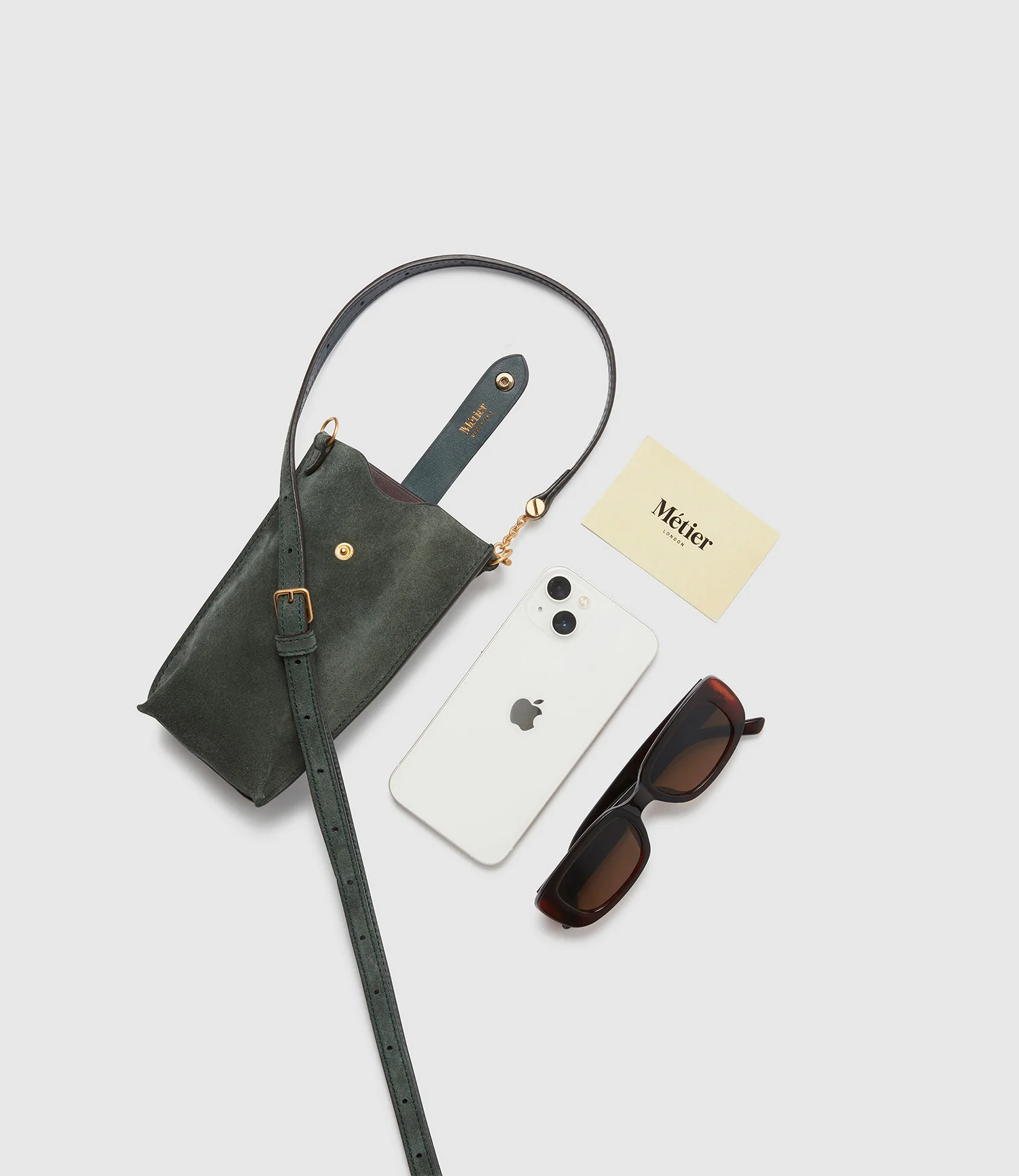 Minimalist Double Suede Emerald - Image 3