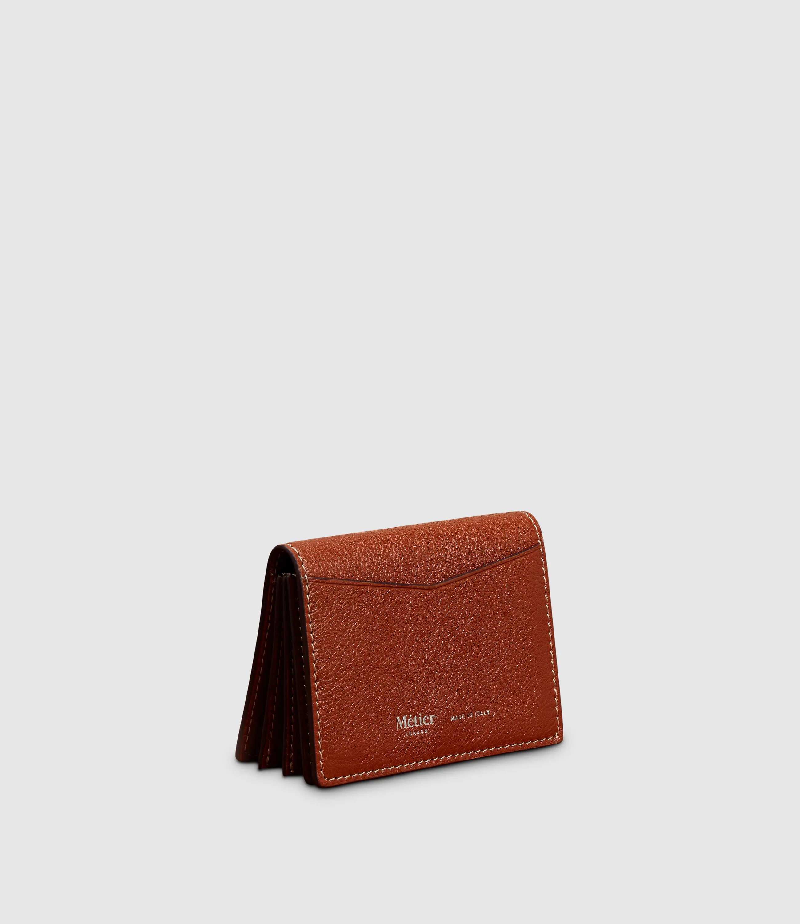Business Card Holder Buffalo Cognac - Image 2