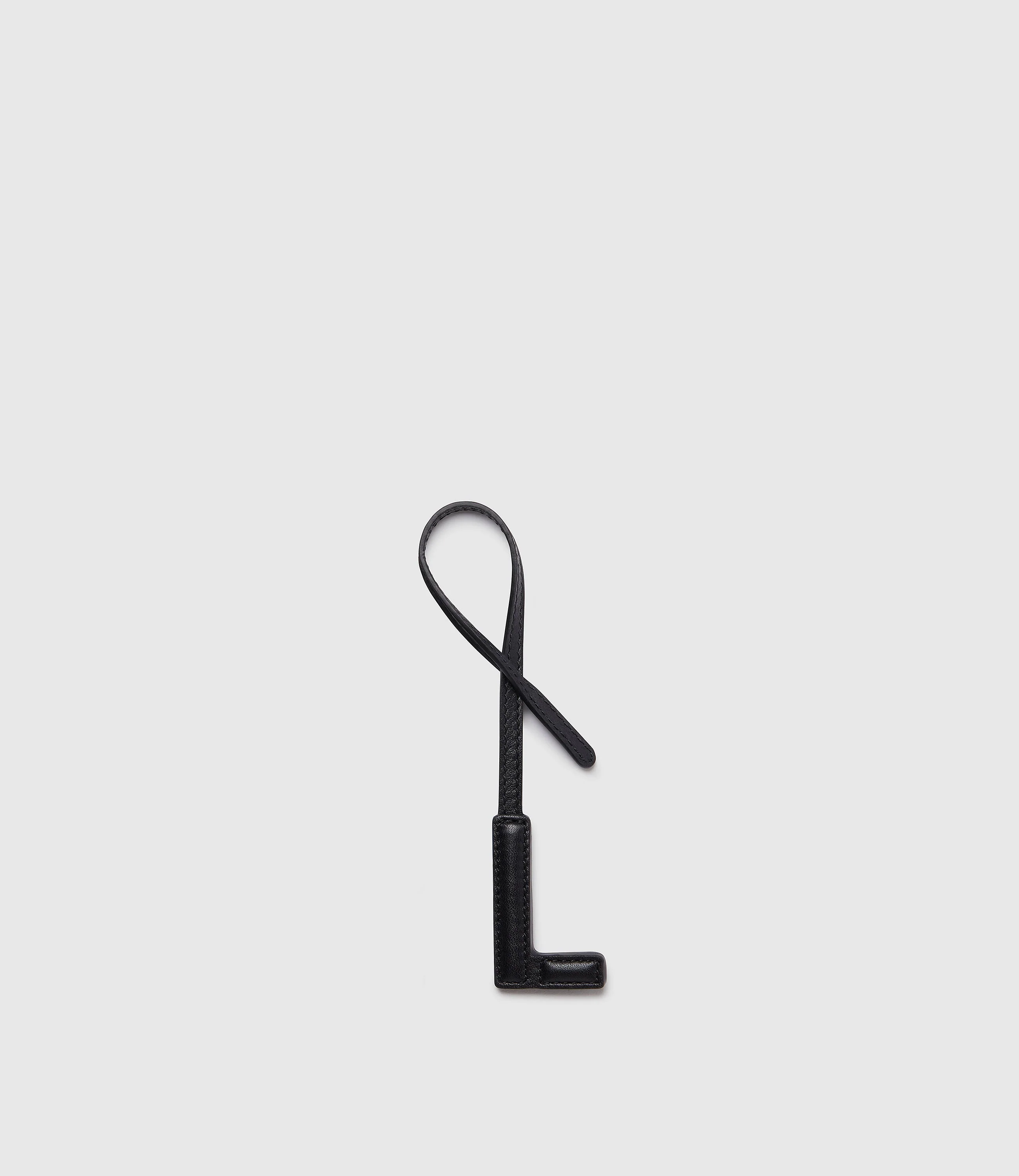 Personalisation Letter Charm Smooth Calfskin Black - Image 13