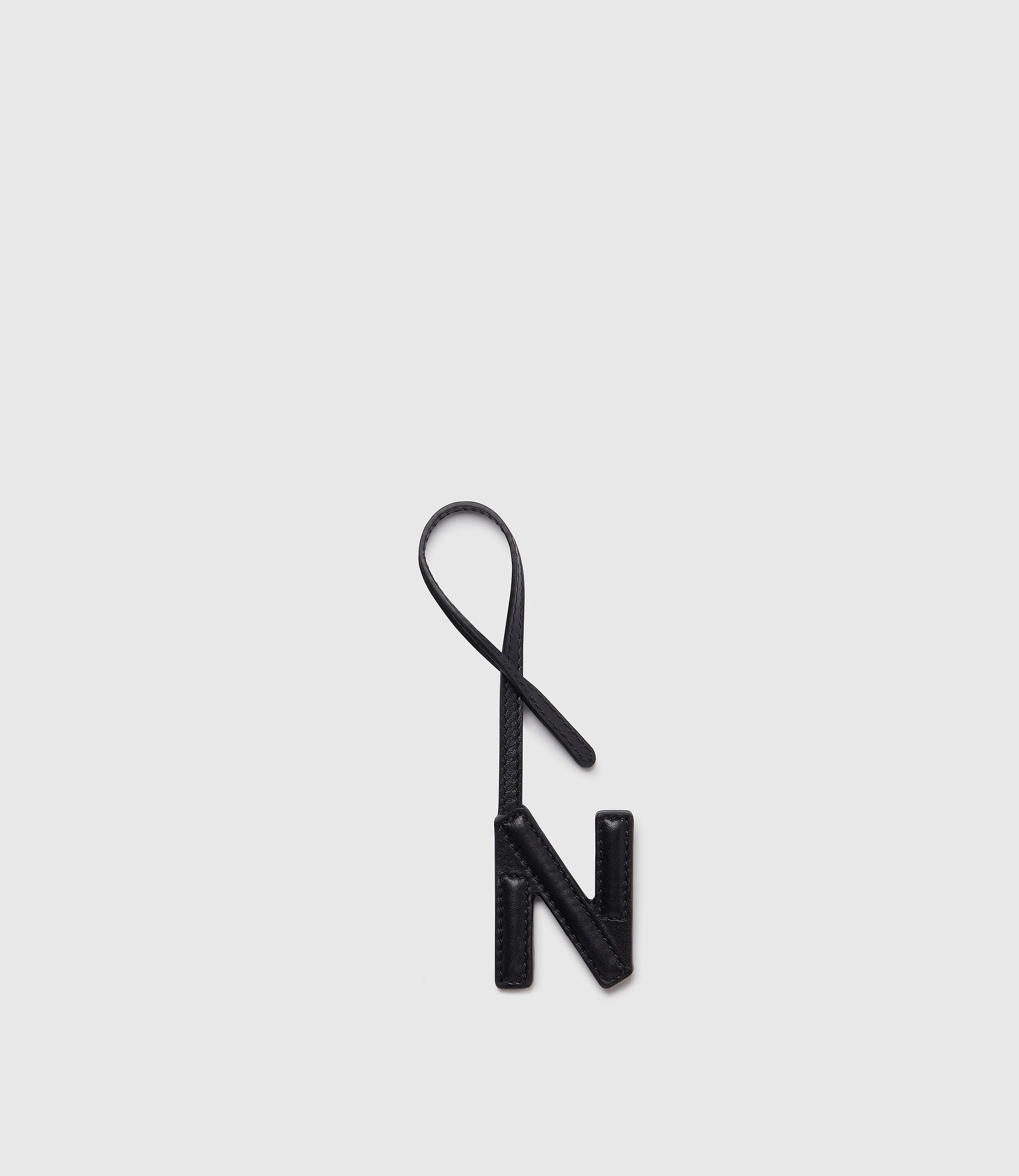 Personalisation Letter Charm Smooth Calfskin Black - Image 15