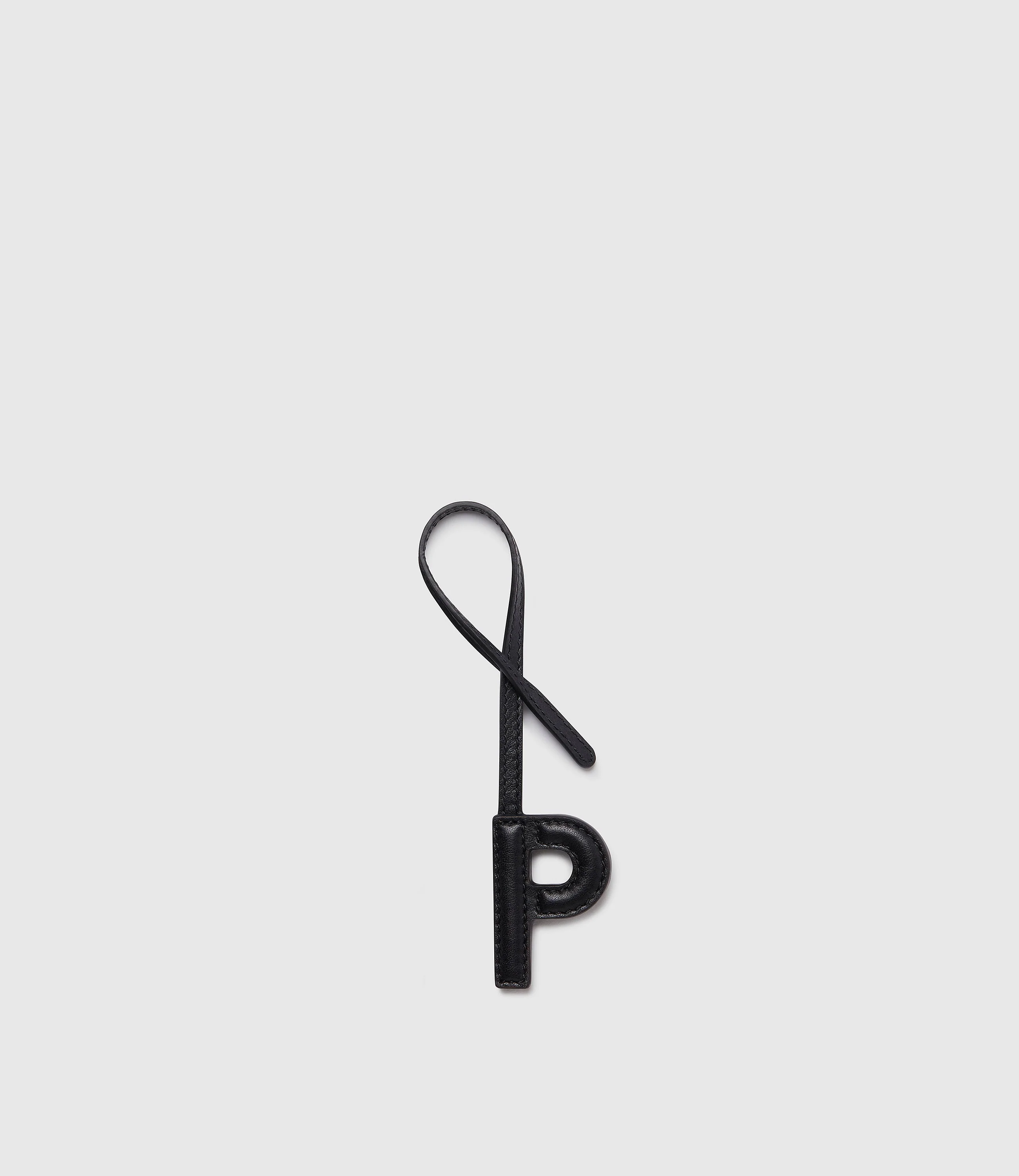 Personalisation Letter Charm Smooth Calfskin Black - Image 17
