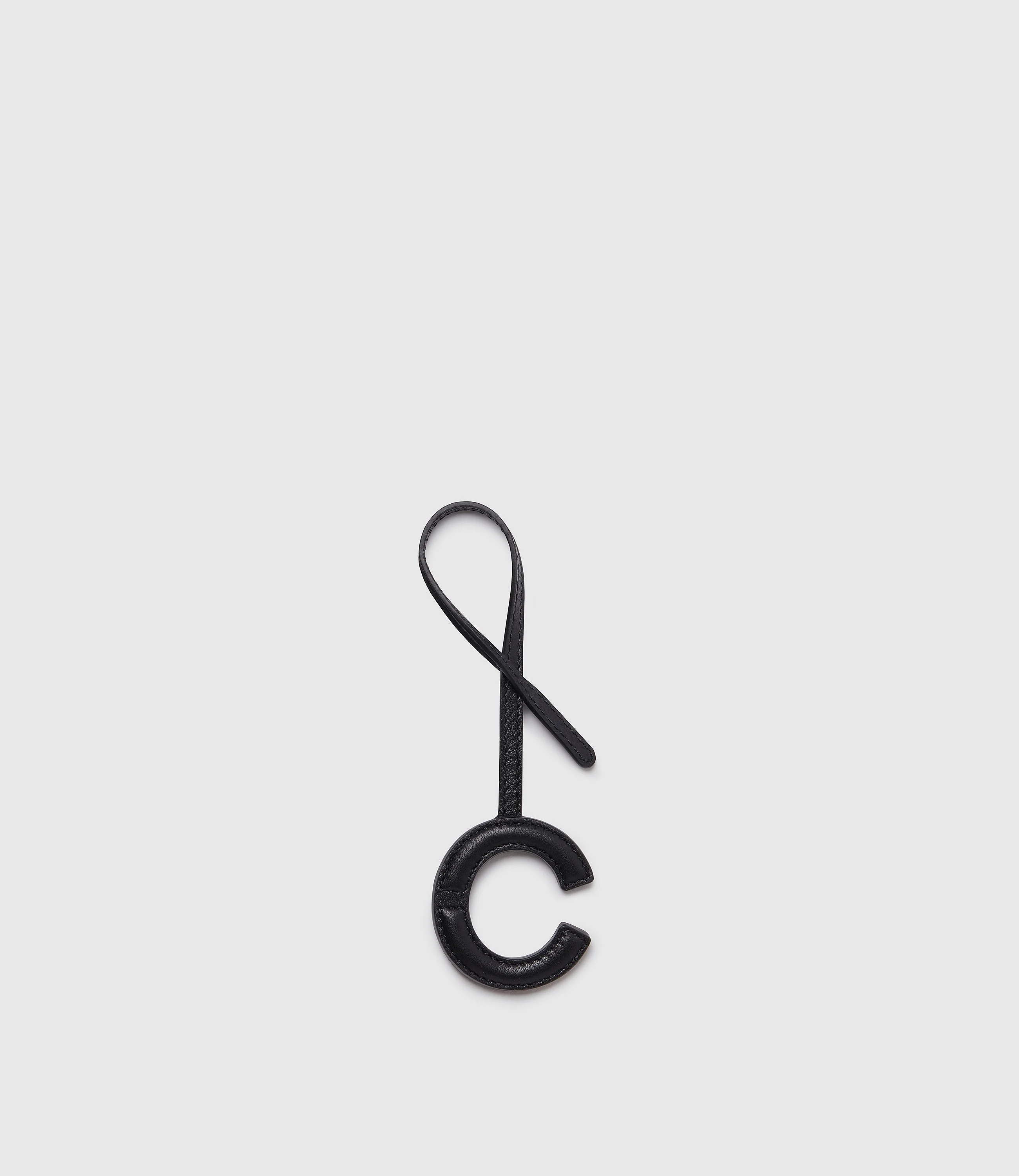 Personalisation Letter Charm Smooth Calfskin Black - Image 27
