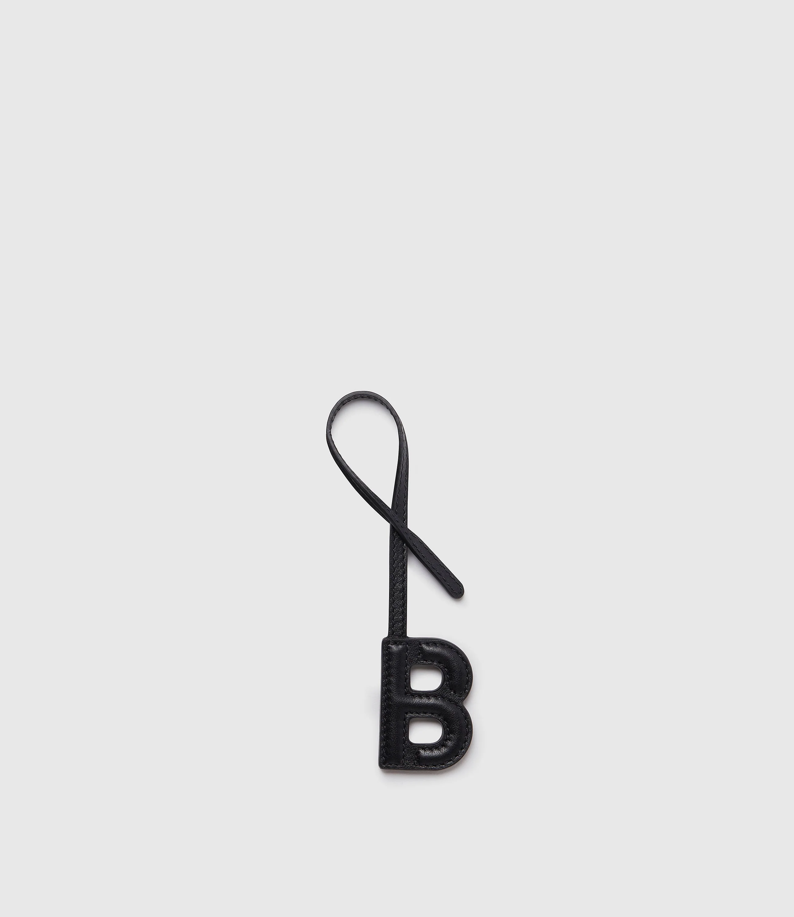 Personalisation Letter Charm Smooth Calfskin Black - Image 4