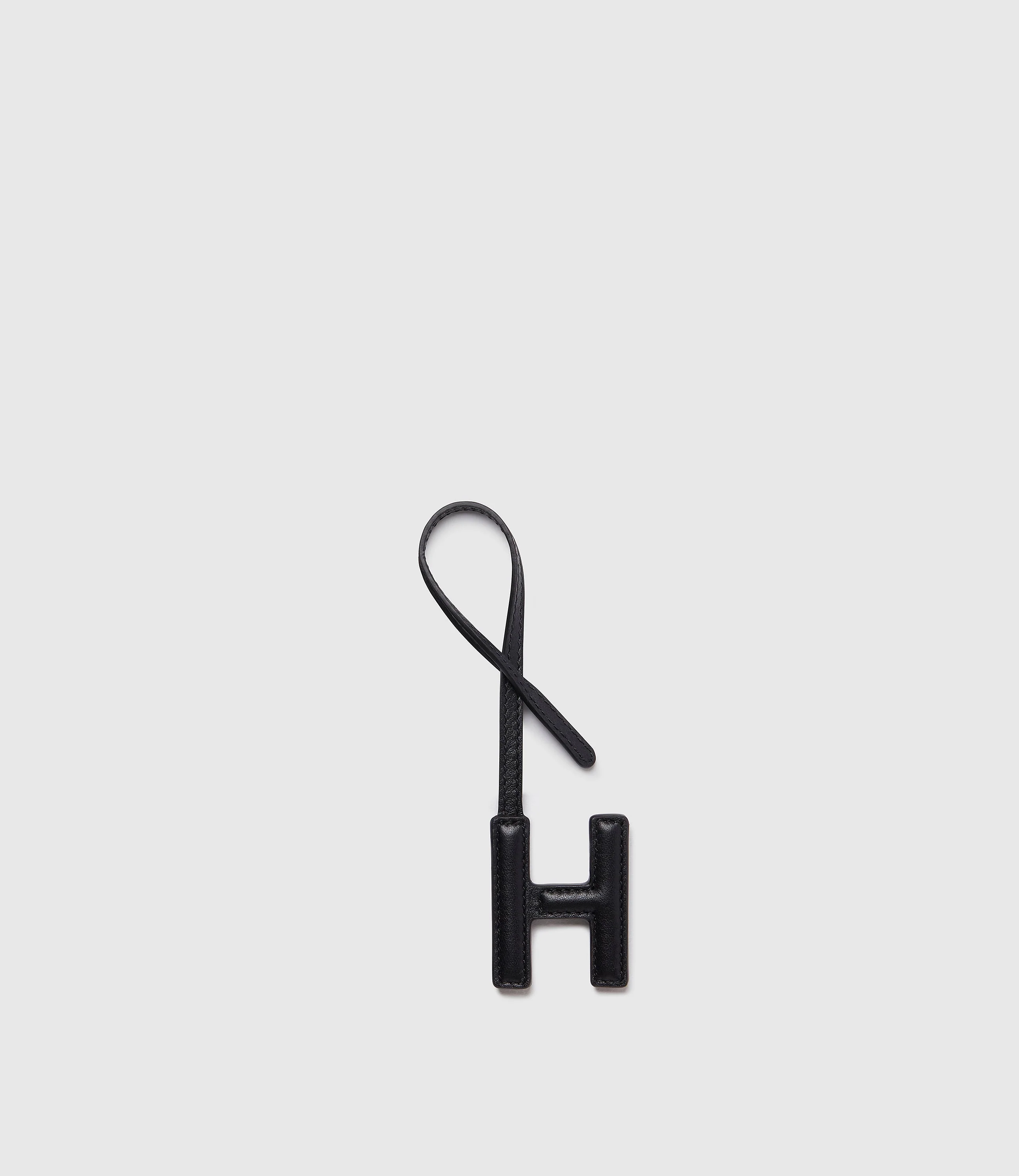Personalisation Letter Charm Smooth Calfskin Black - Image 9