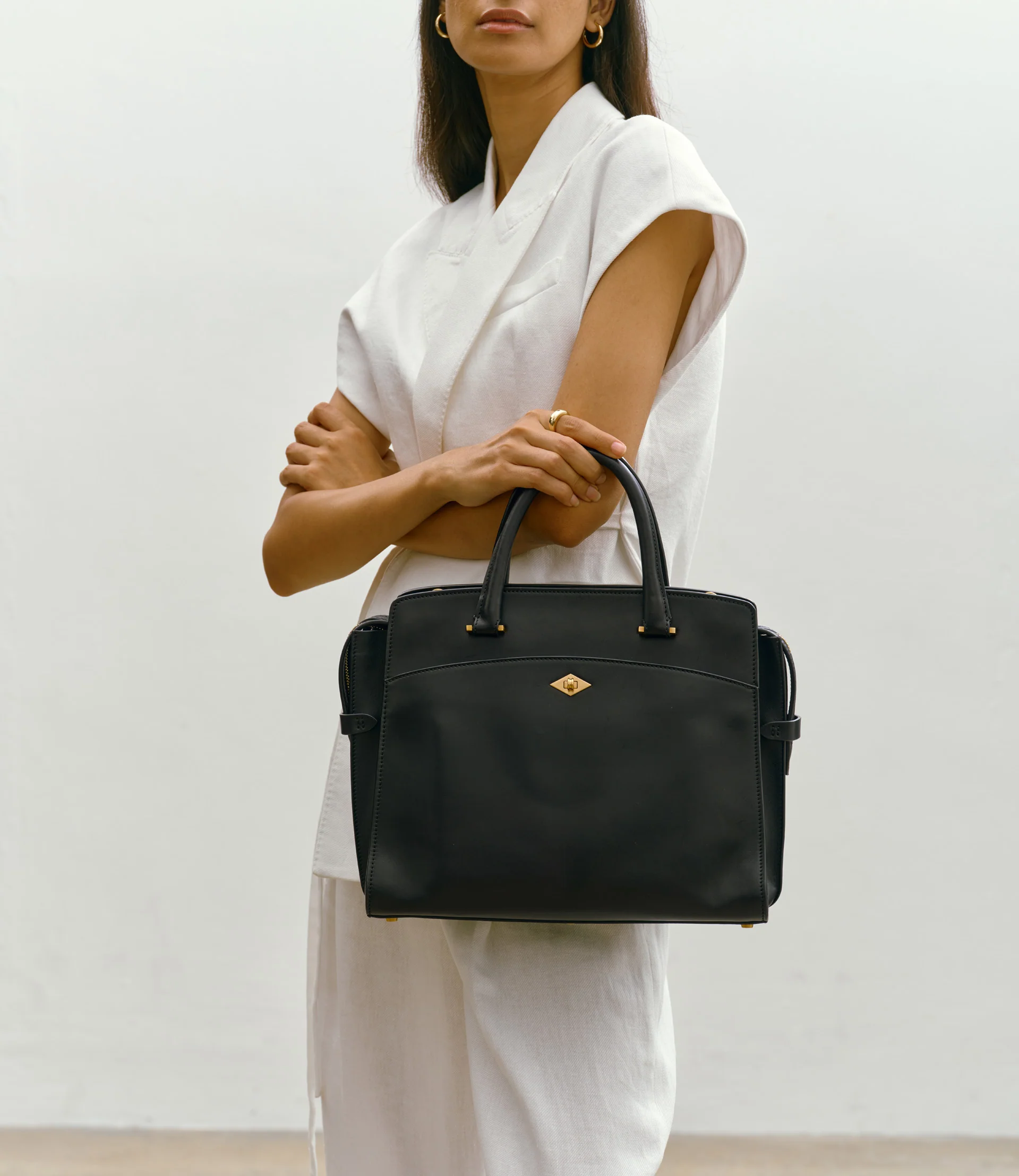 Private Eye Slim Atelier Calfskin Black - Image 2