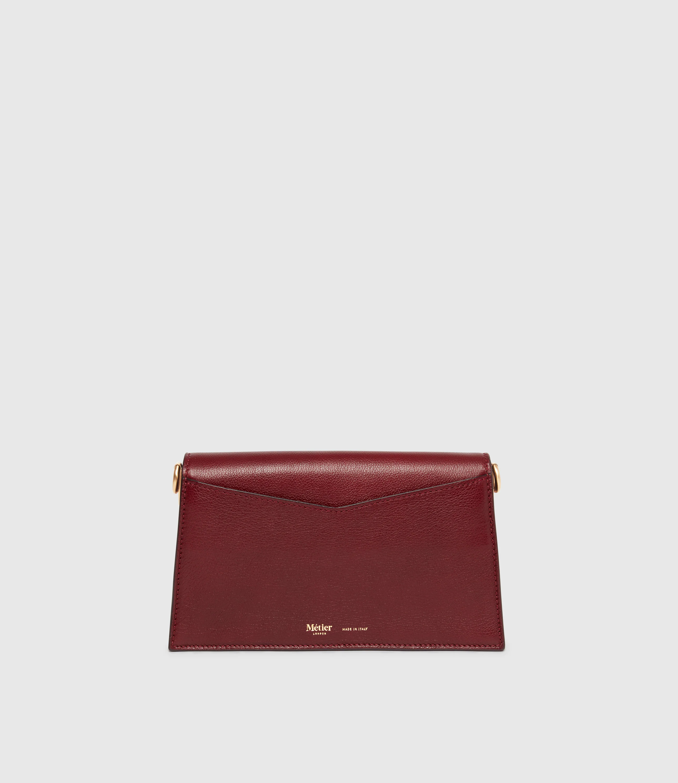 Roma Mini Clutch Buffalo Dark Cherry - Image 3