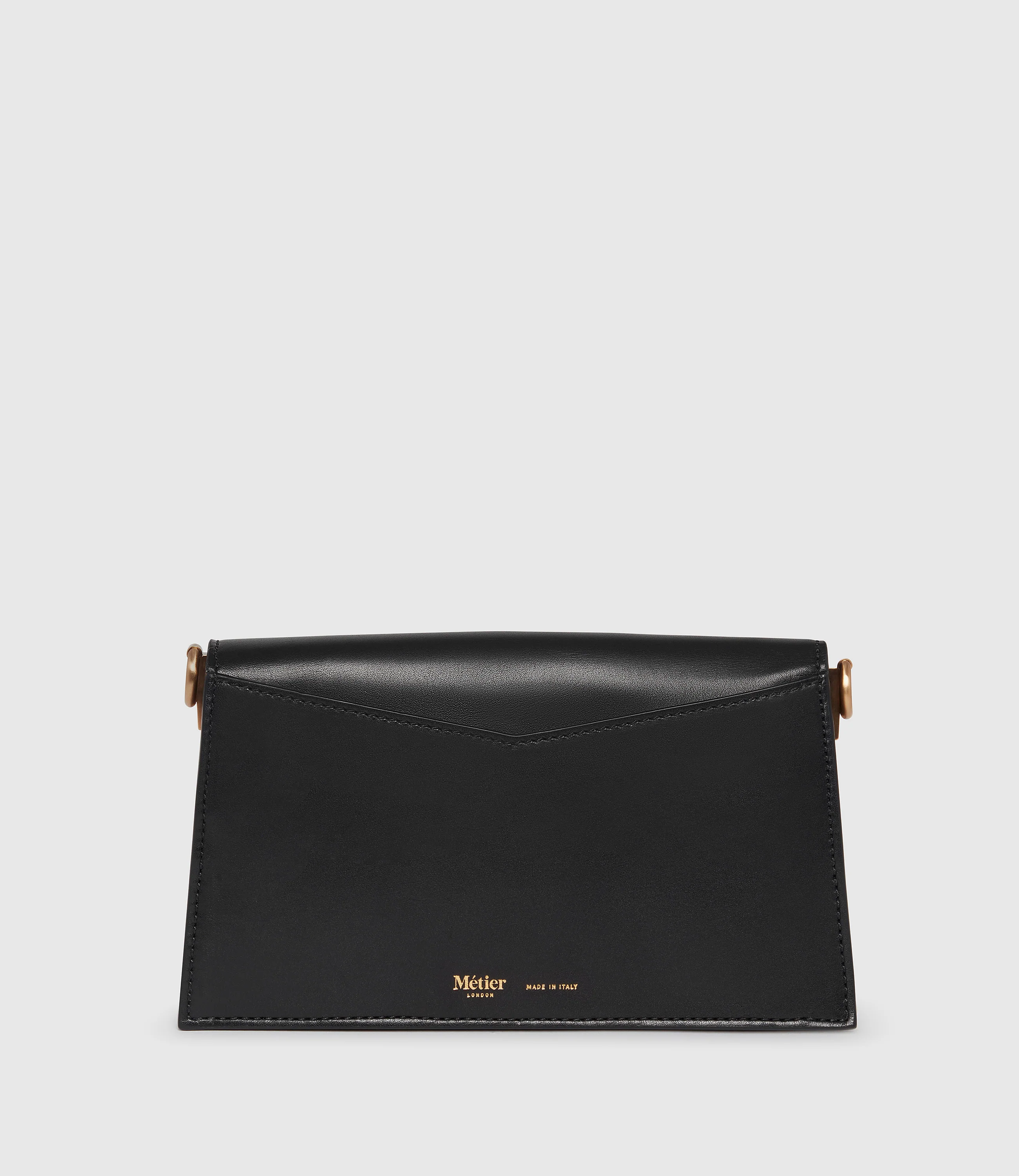 Roma Mini Clutch Suede and Atelier Calfskin Black - Image 3