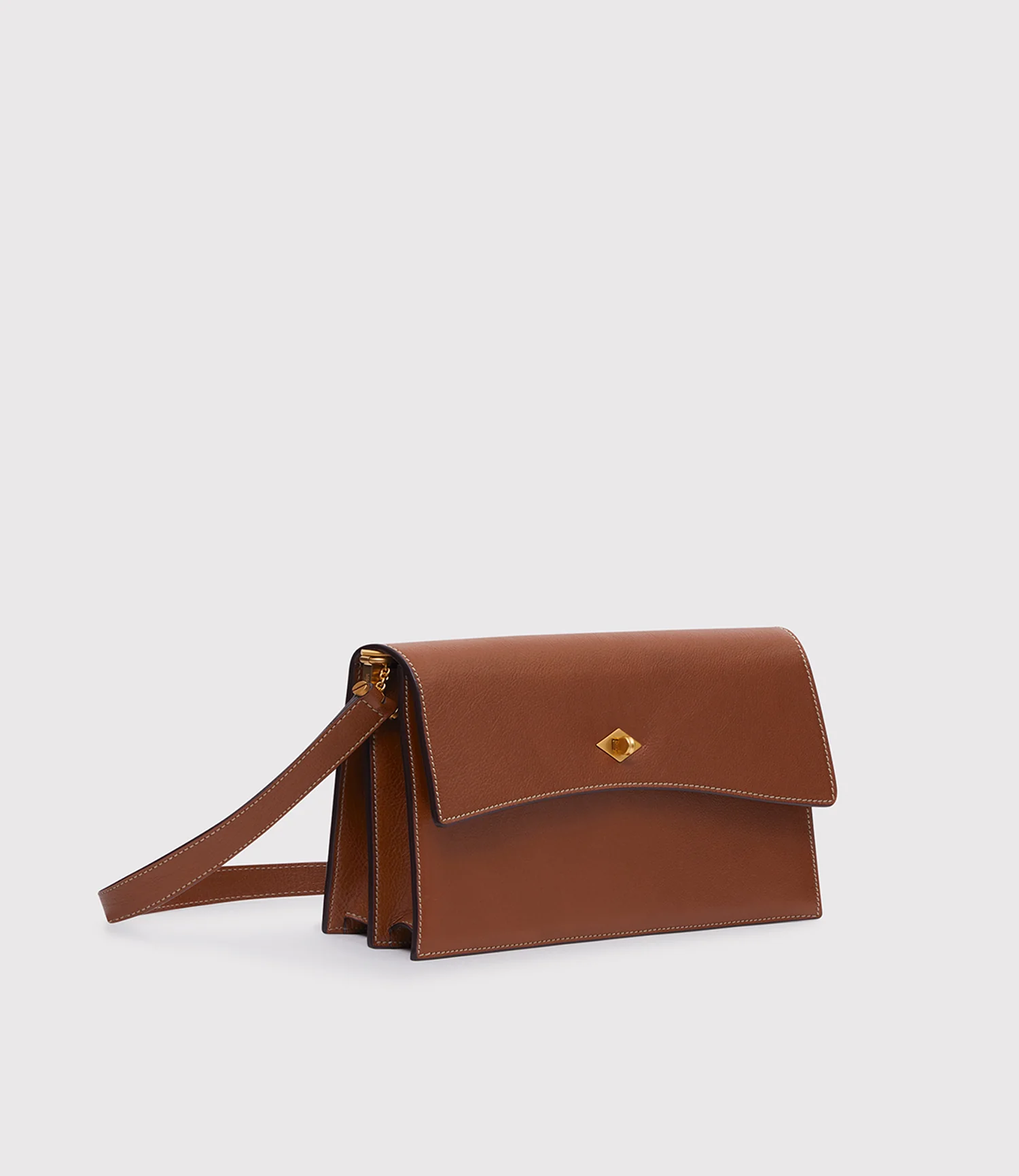 Roma Shoulder Bag Buffalo Cognac - Image 2