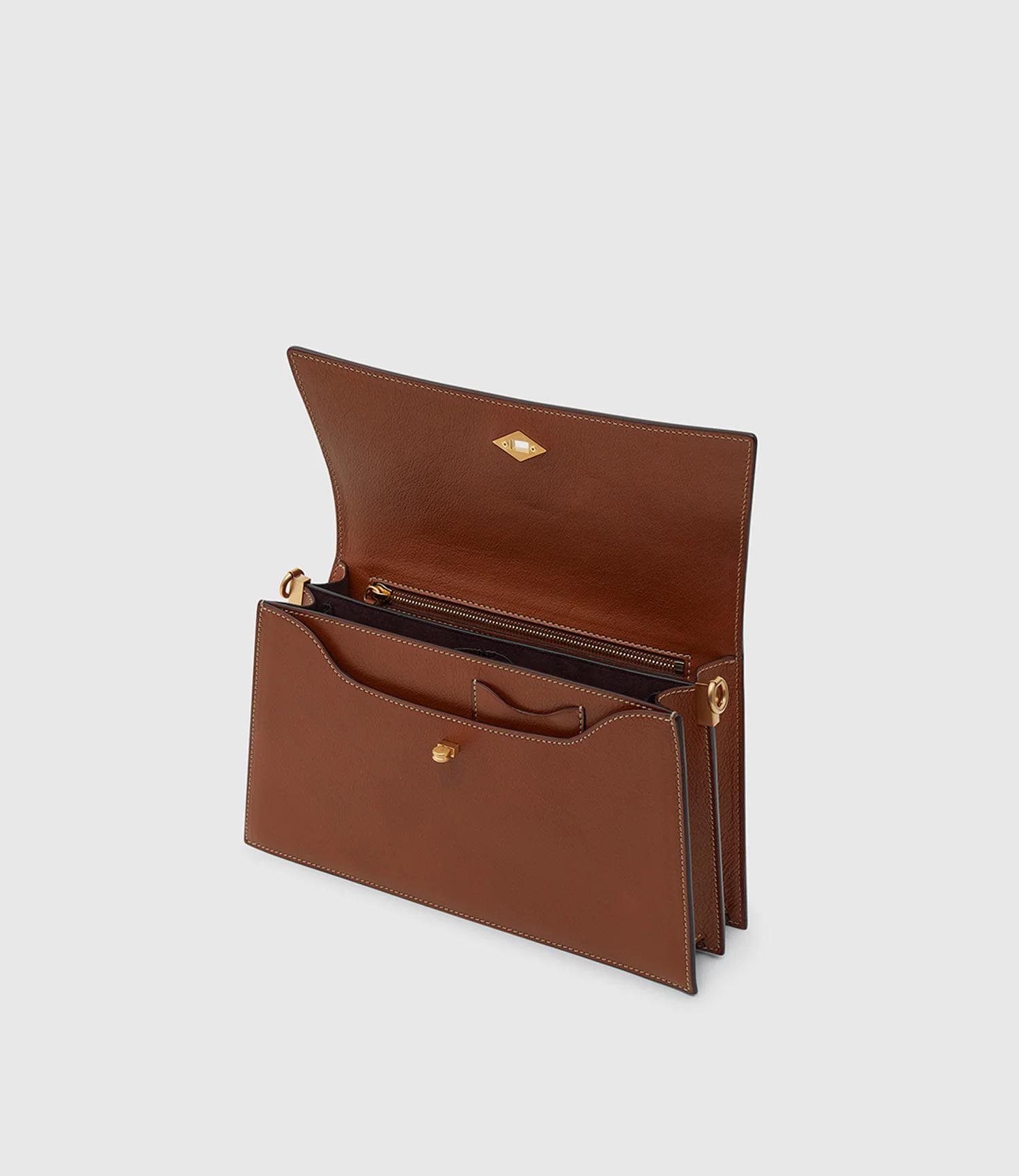 Roma Shoulder Bag Buffalo Cognac - Image 3