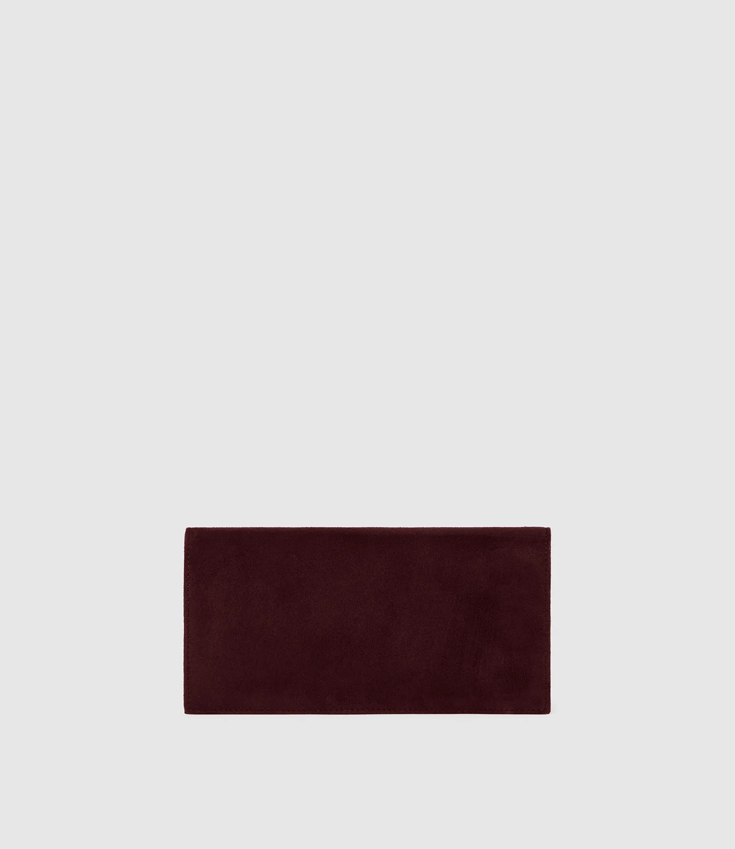 Small Jewellery Travel Case Buttery Suede Amarone - Image 3