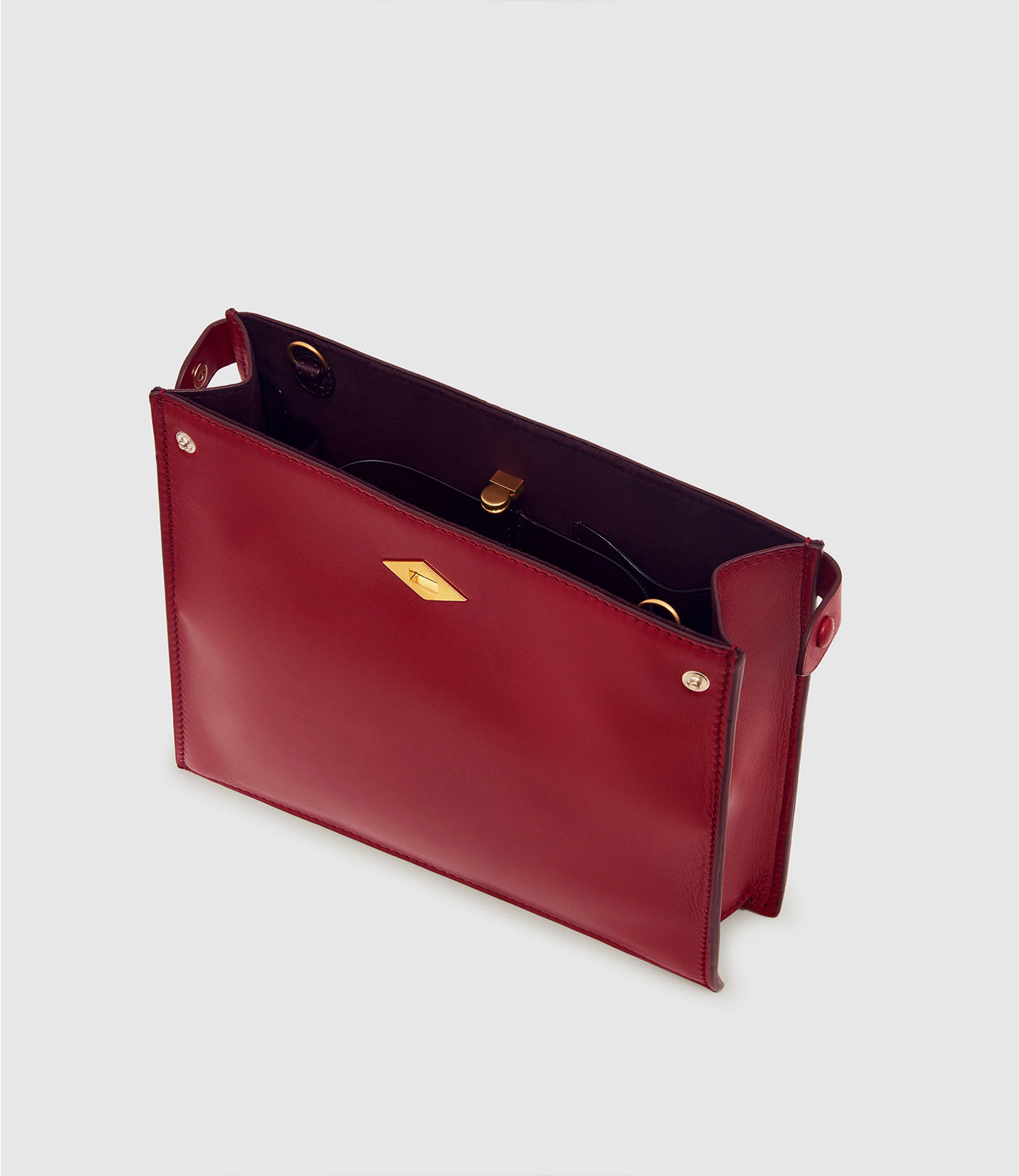 Stowaway Crossbody Buttery Nappa Pomodoro - Image 3