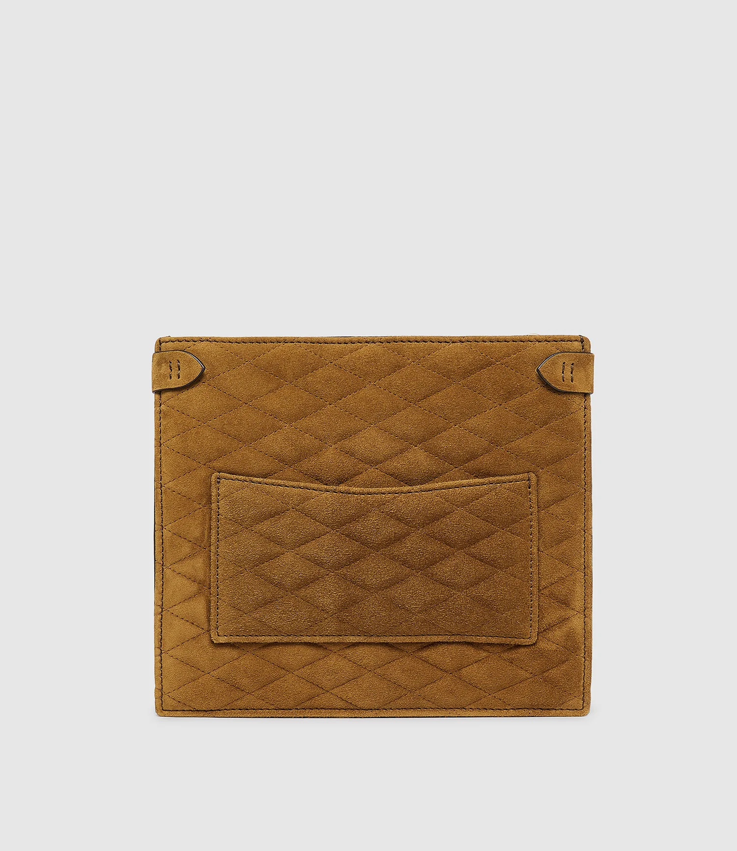 Stowaway Crossbody Buttery Suede Diamond Quilt Marrakech - Image 5