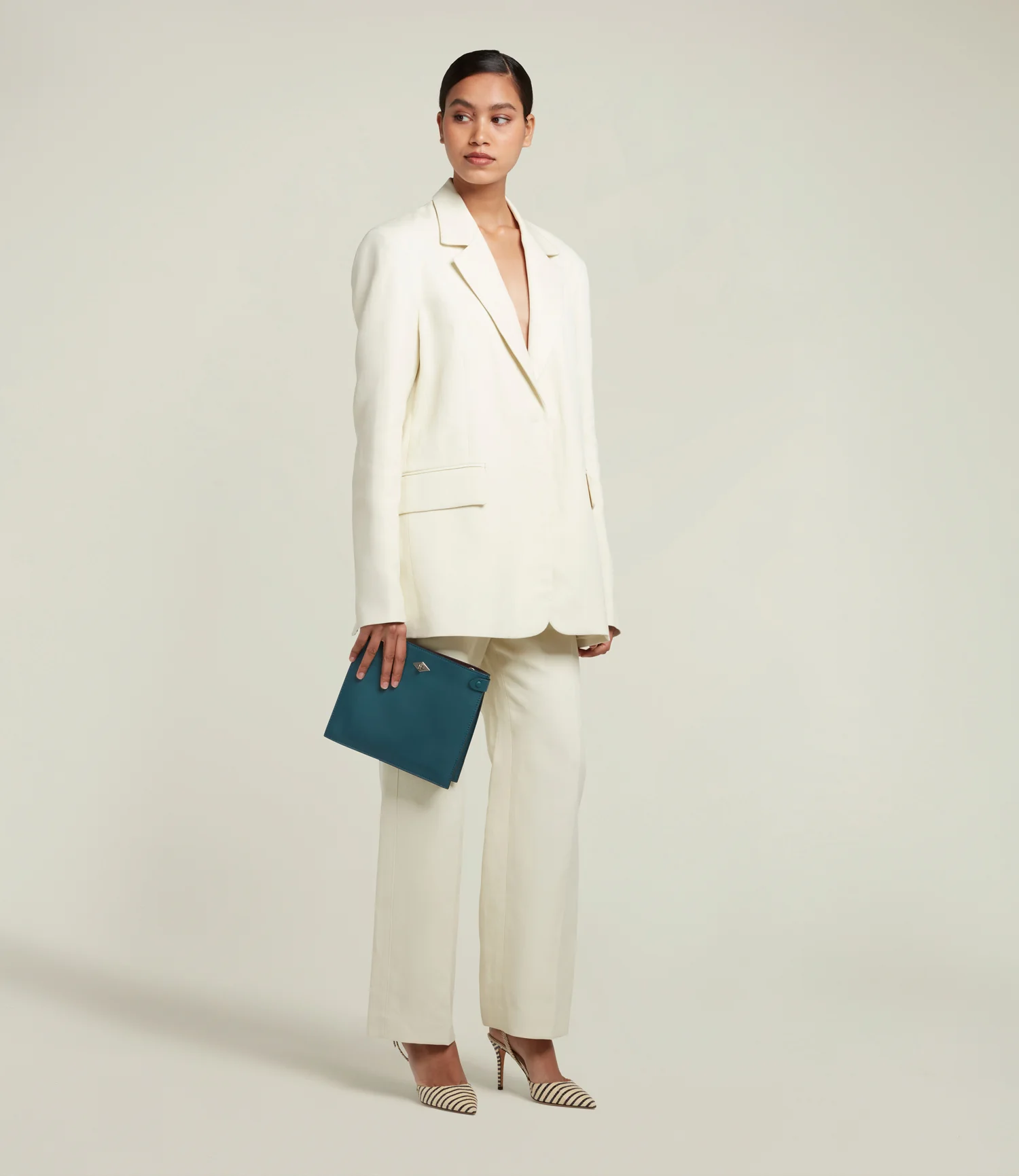 Stowaway Crossbody Smooth Calfskin Lost At Sea - Image 5