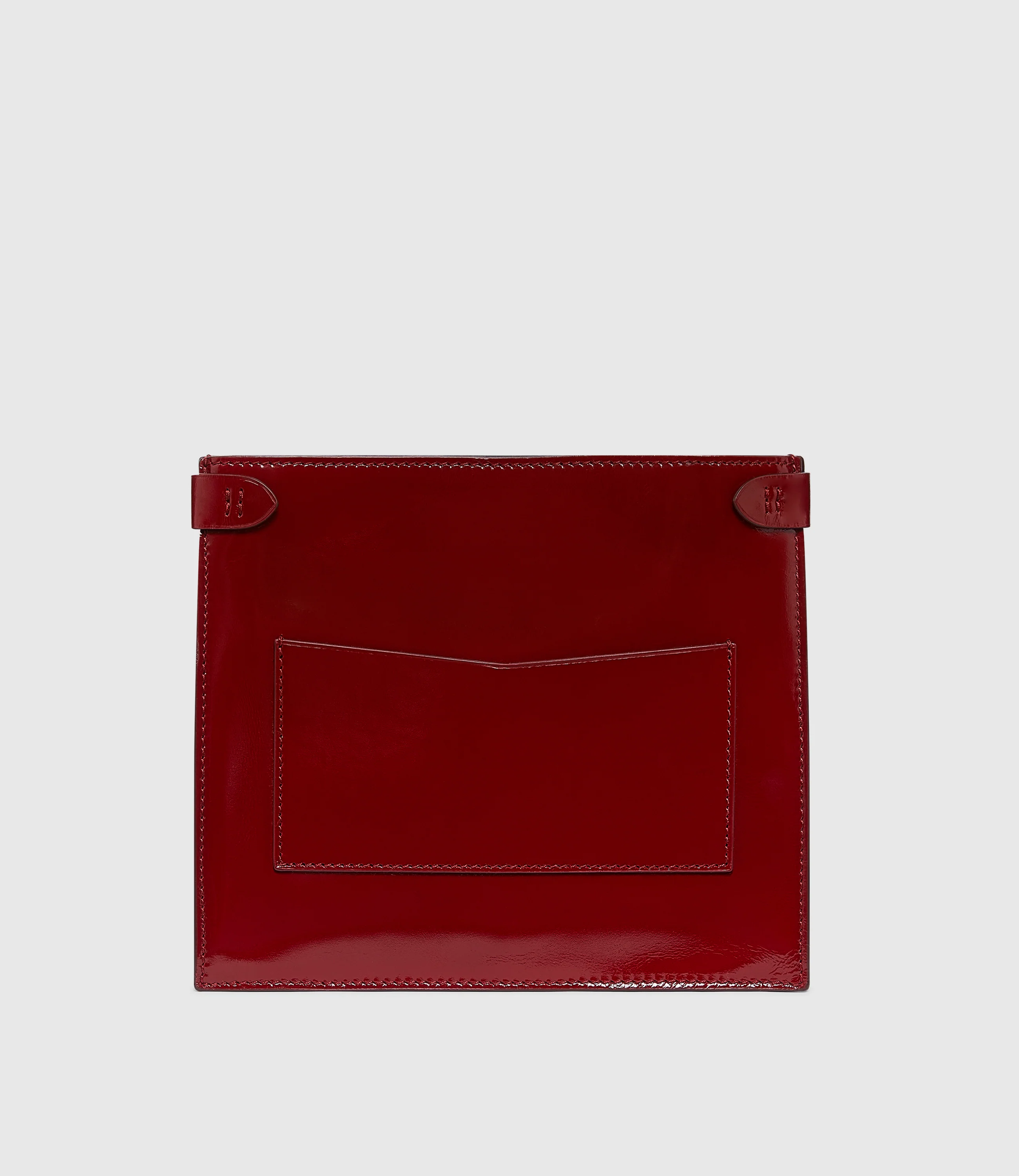 Stowaway Crossbody Glossy Calfskin Classic Red - Image 3