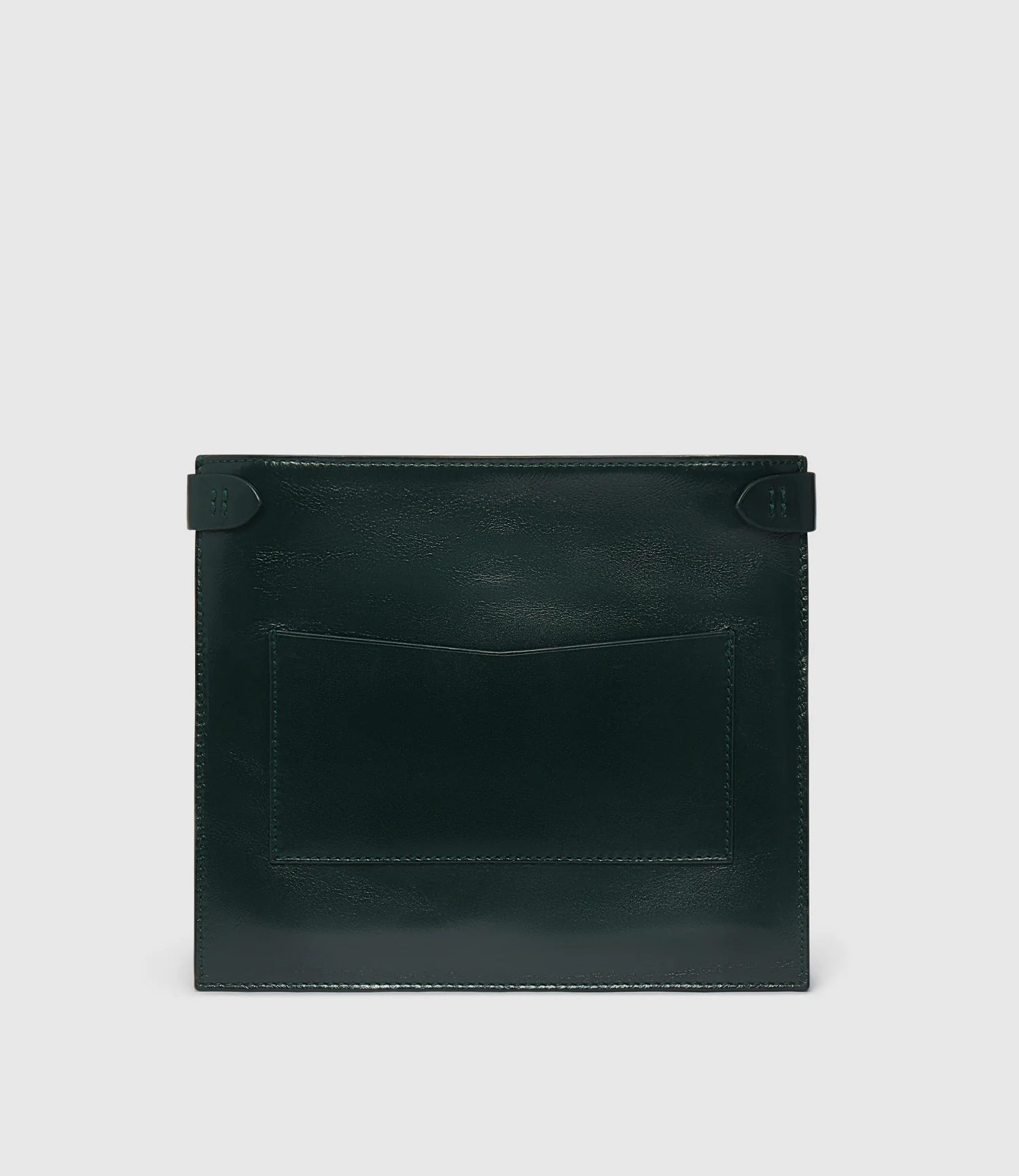 Stowaway Crossbody Glossy Calfskin Forest Green - Image 4