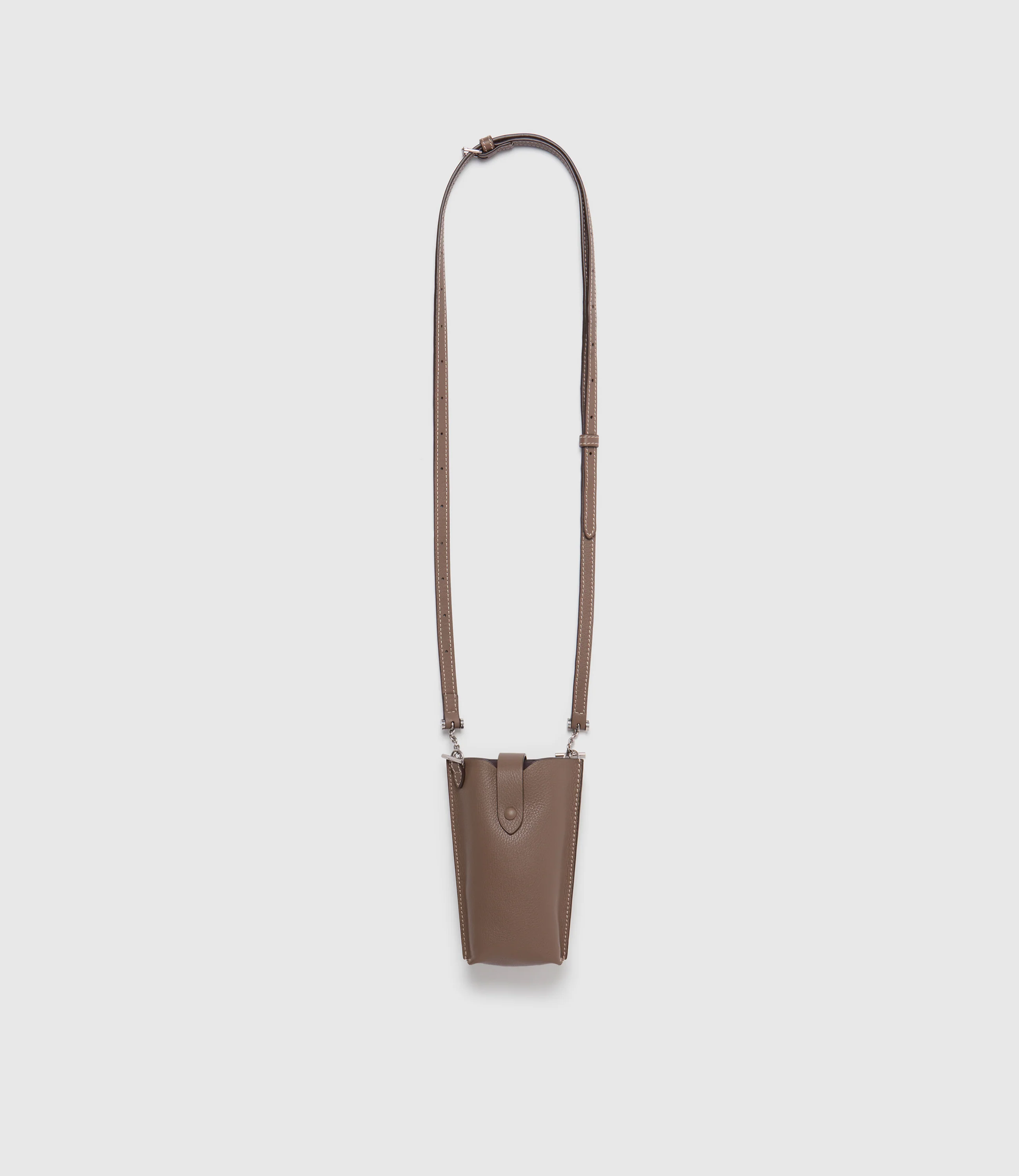Minimalist Double Smooth Calfskin Taupe - Image 2